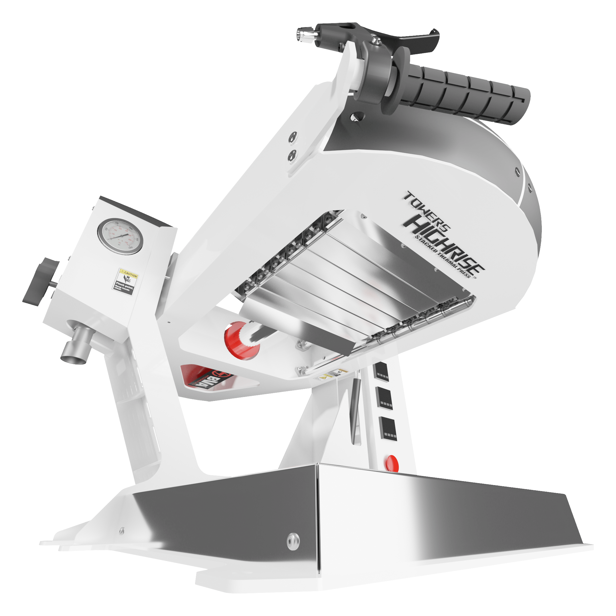 25 Ton Rosin Press Machine for High-Yield Extraction - Professional Hydraulic Heat Plates for DIY Rosin, Essential for Home and Commercial Cannabis Processing