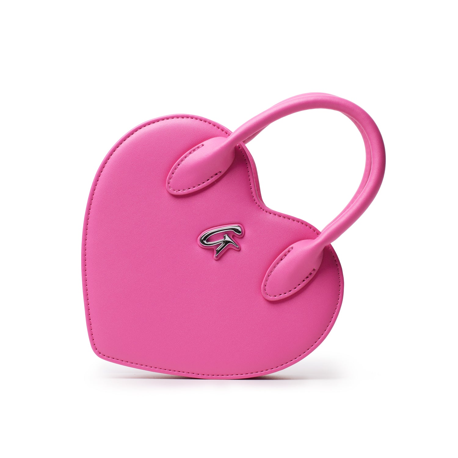 Pink Heart-Shaped Crossbody Bag for Women - Trendy & Stylish Purse for Date Night, Parties & Everyday Use