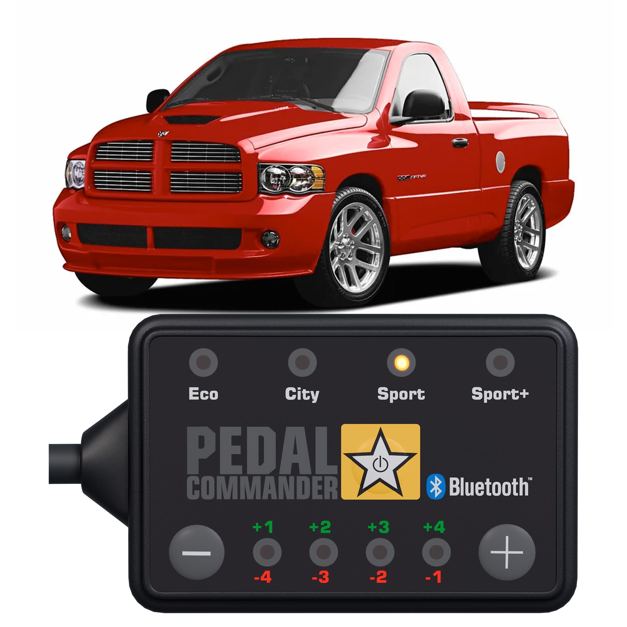 PEDAL COMMANDER Throttle Response Controller for Dodge Ram 1500 2500 3500 (2005-2006) - Compatible with 3.7L 4.7L 5.7L 5.9L 6.7L Gas & Diesel Engines - Not for Classic Models - Enhance Acceleration & Driving Performance - Perfect for Off-Roading & Towing