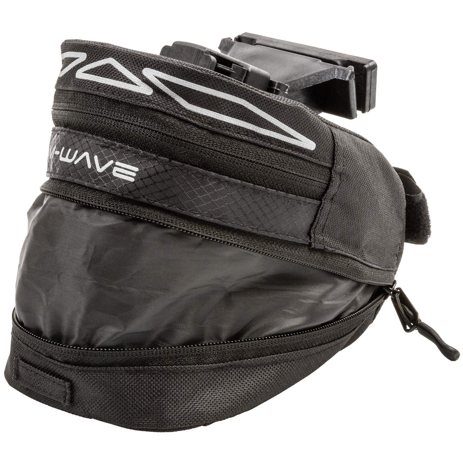 M-Wave Waterproof Bicycle Seat Bag for Road & Mountain Bikes - Compact Storage for Tools, Phone, Keys - Perfect for Cycling Commute & Outdoor Adventures