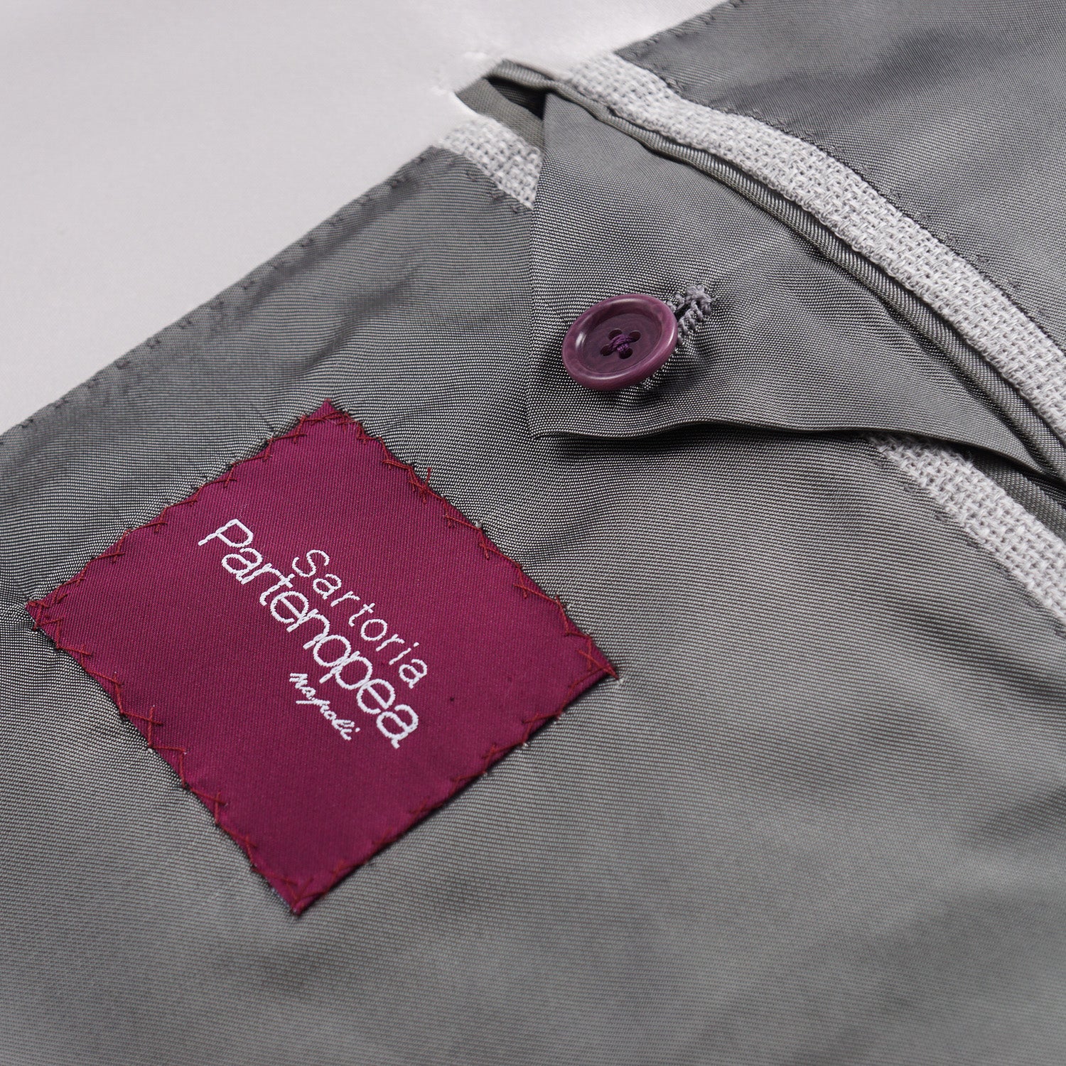 Sartoria Partenopea Men's Woven Fresco Dinner Jacket - Formal Blazer for Weddings, Gala Events & Evening Occasions