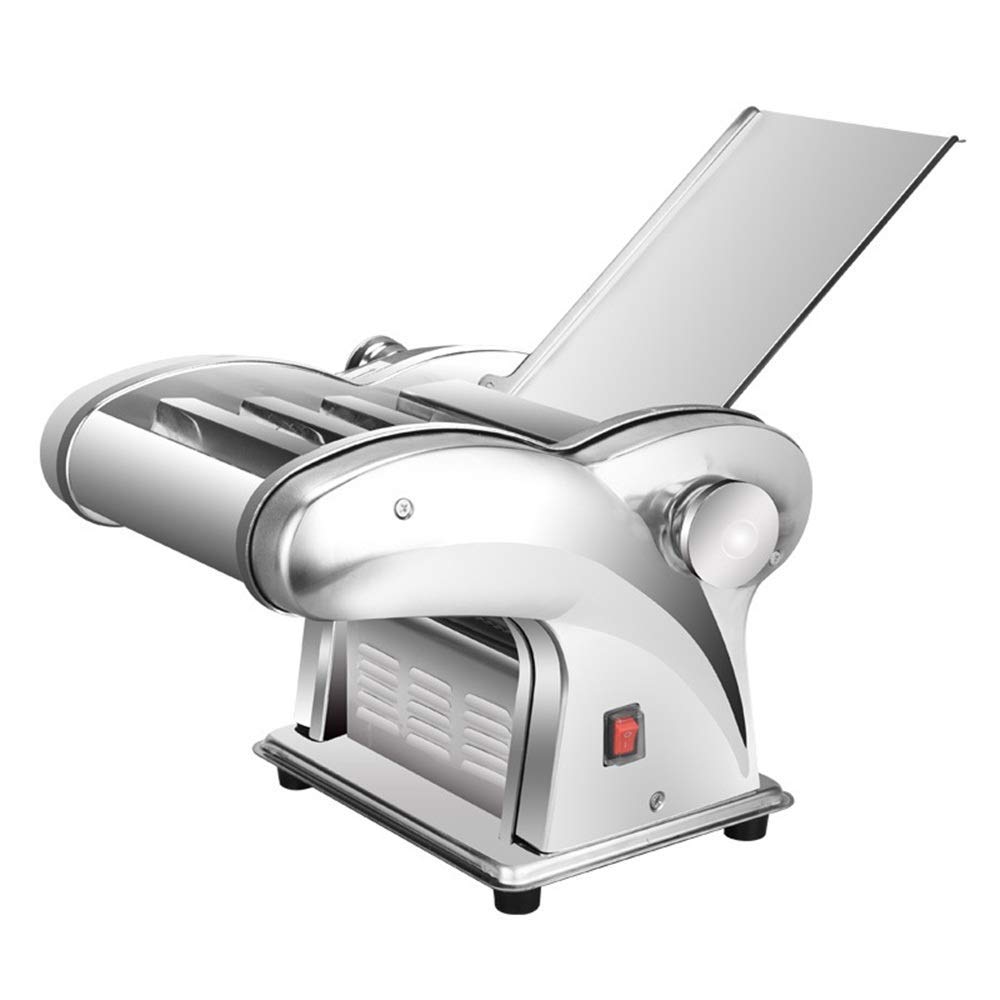 CHUNSHENN 135W Electric Pasta Maker Machine - Stainless Steel Noodle Maker with 3 Blades & 6 Adjustable Thickness Settings for Spaghetti, Lasagna - Perfect for Home Kitchen, Italian Cooking & Fresh Pasta Making