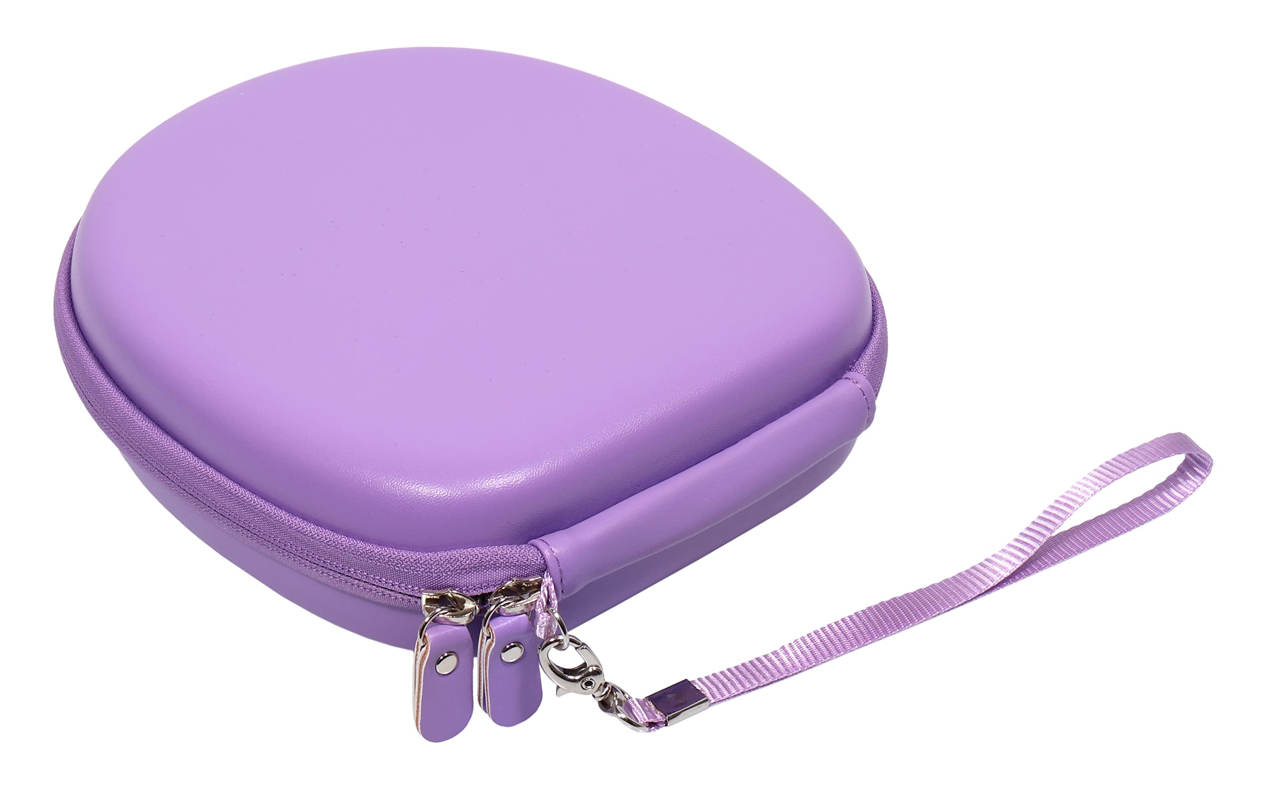 Plantronics Voyager Focus & Jabra Evolve Headset Case - Compatible with Blackwire 3210/5210/3220 & Evolve 65/40/20 UC/H800/H540/H650e - Purple Protective Travel Storage for Office, Business Calls & Remote Work