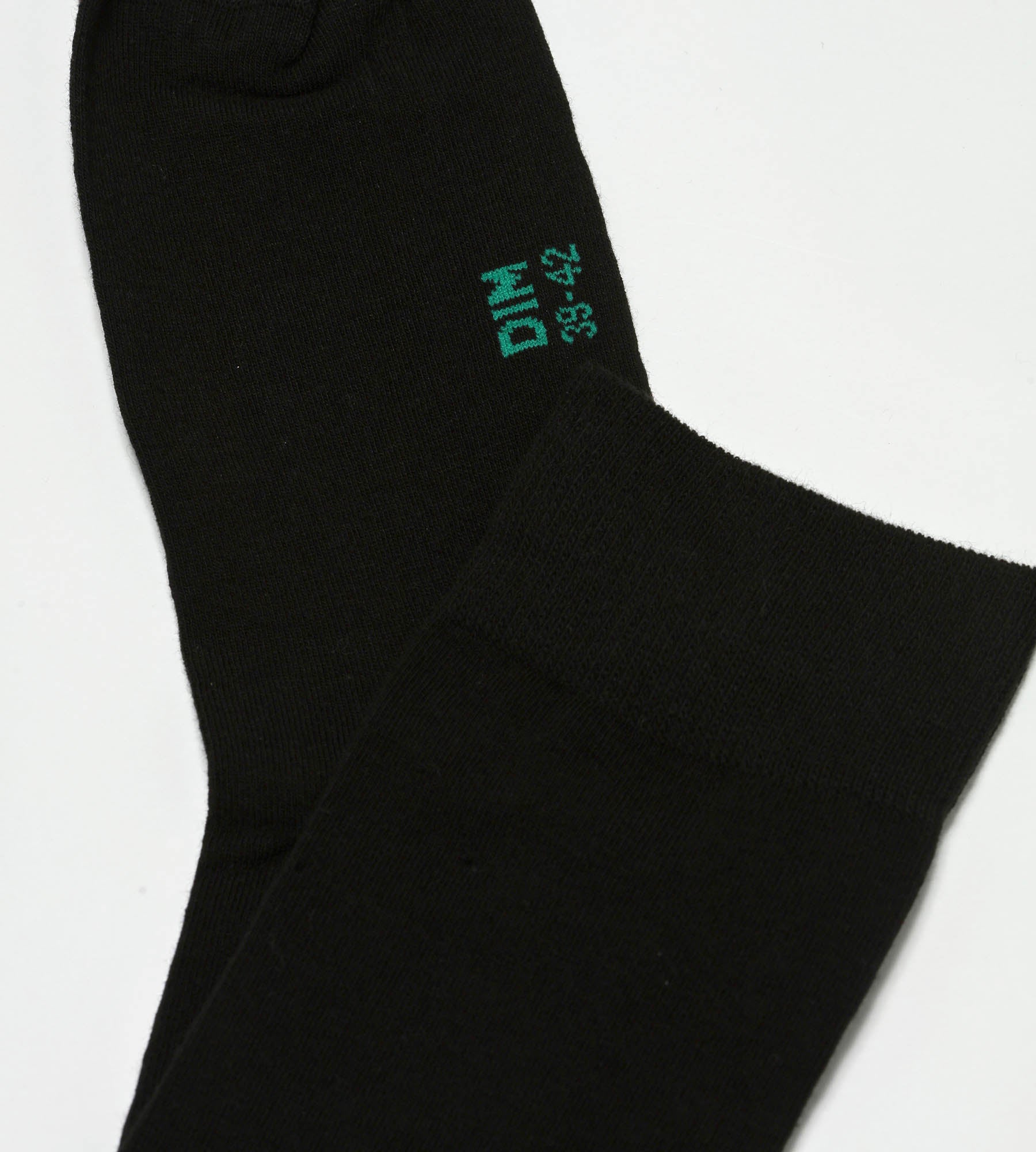Organic Cotton Men's Socks 2-Pack - Black | Soft & Breathable for Everyday Comfort | Perfect for Work, Gym & Casual Wear