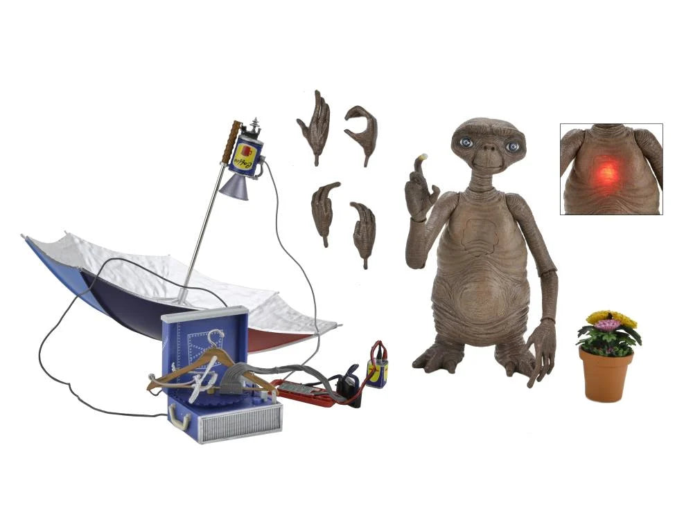E.T. The Extra Terrestrial 40th Anniversary Ultimate Deluxe Collector's Set - Perfect for Movie Fans, Sci-Fi Enthusiasts & Gift Giving