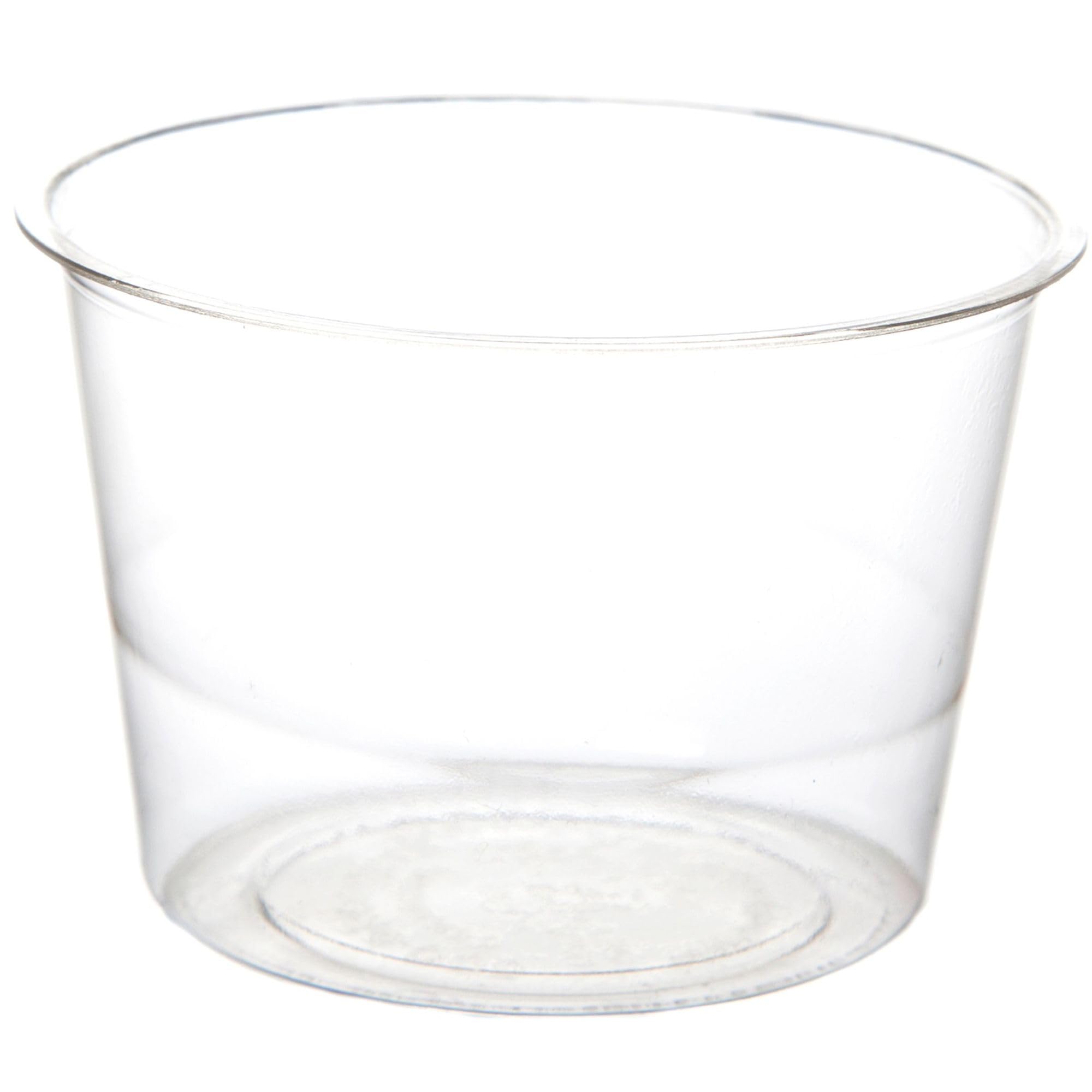 ECO-Friendly Compostable 4oz PLA Plastic Portion Cups - 2000 Count Case | Round Disposable Cold Food Containers | Plant-Based & Biodegradable | Perfect for Catering, Parties, and Takeout | Lids Sold Separately