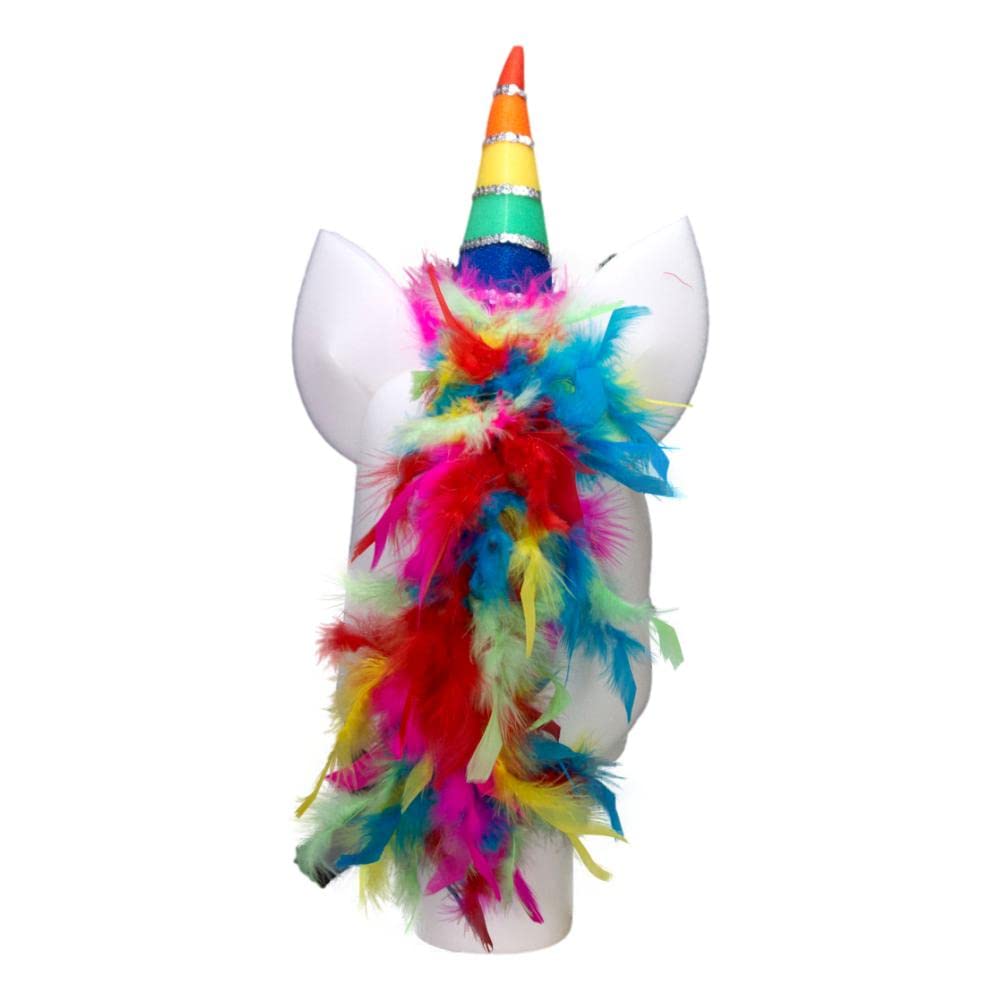 **Pride Unicorn Foam Party Hat - LGBTQ Rainbow Hat for Gay Pride Events, Hora Loca & Festivals - Fun Novelty Accessory for Parades, Celebrations & Themed Parties**