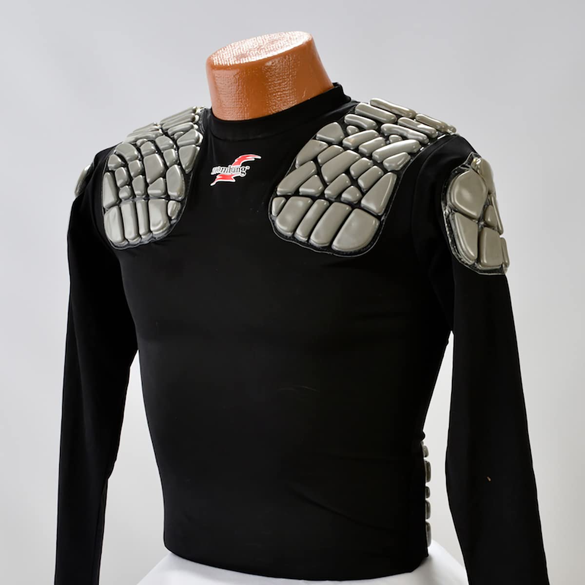 Youth Back, Shoulder & Deltoid Protective Shirt - Breathable Compression Shirt for Sports & Training - Ideal for Baseball, Football, Gym Workouts & Injury Prevention