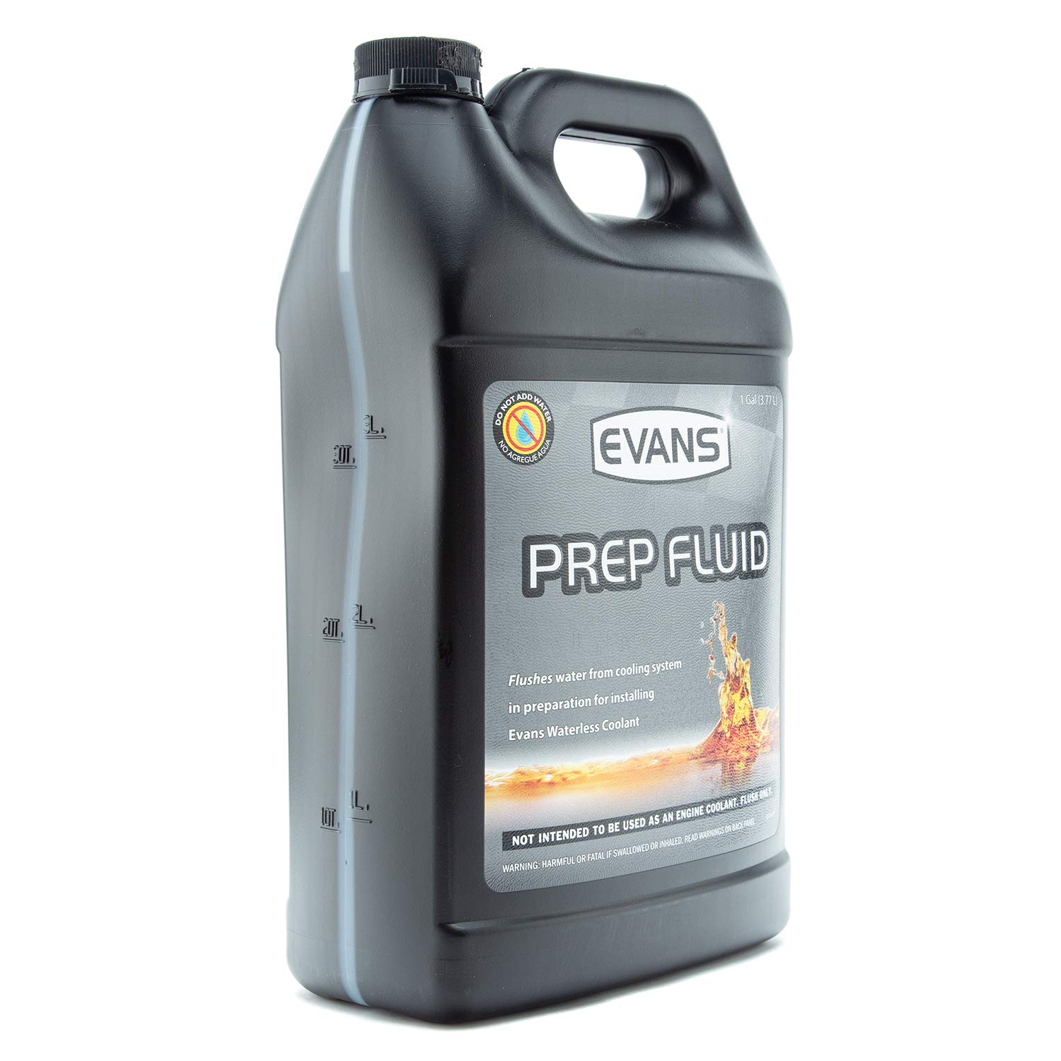 Evans Cooling Systems EC42001 Waterless Prep Fluid - 128 fl. oz. with Funnel | High-Performance Engine Coolant for Automotive, Motorcycle & Heavy Equipment | Prevents Corrosion & Overheating in Extreme Temperatures