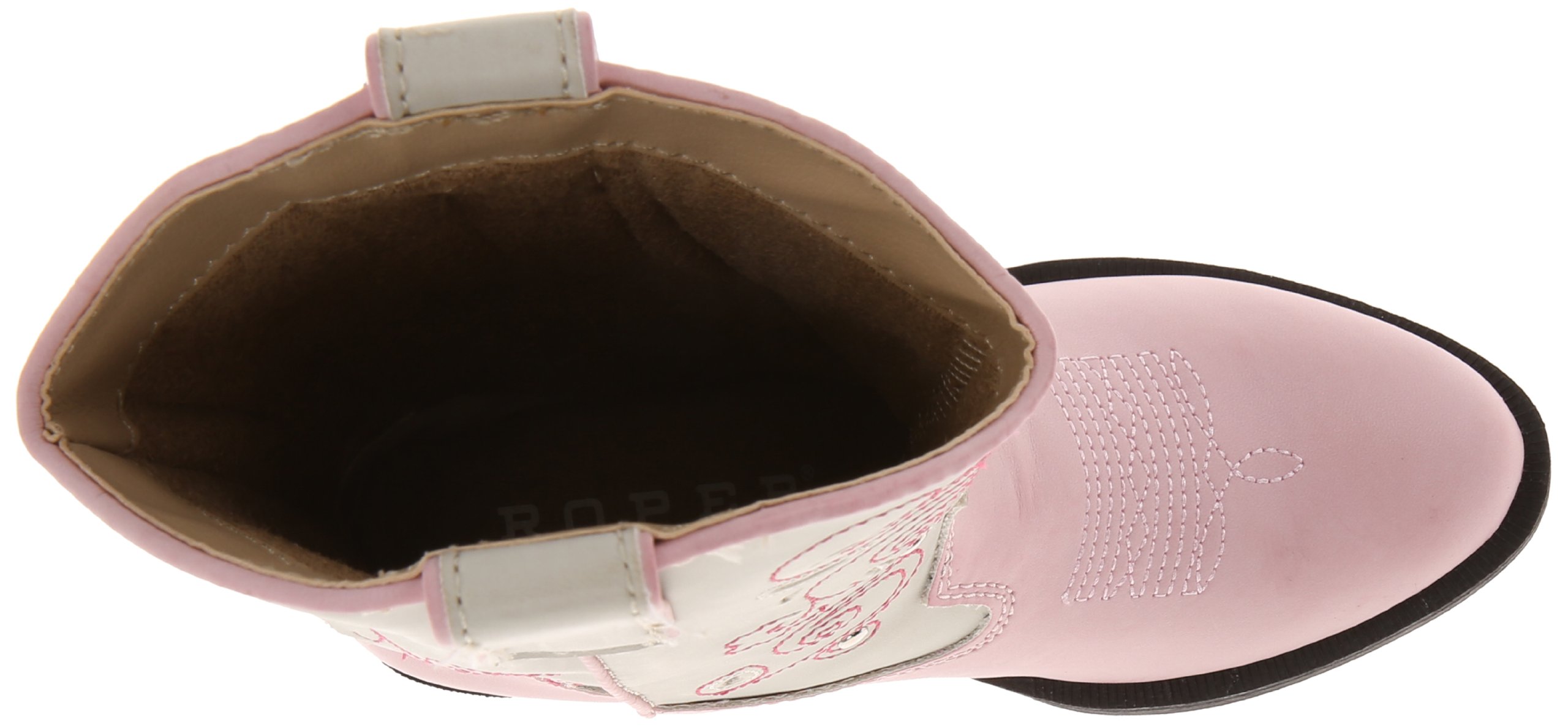 **Roper Light Up Butterfly Western Boots for Toddler & Little Kids - Comfortable & Stylish Cowboy Boots for Girls - Perfect for Parties, Rodeos & Everyday Play**