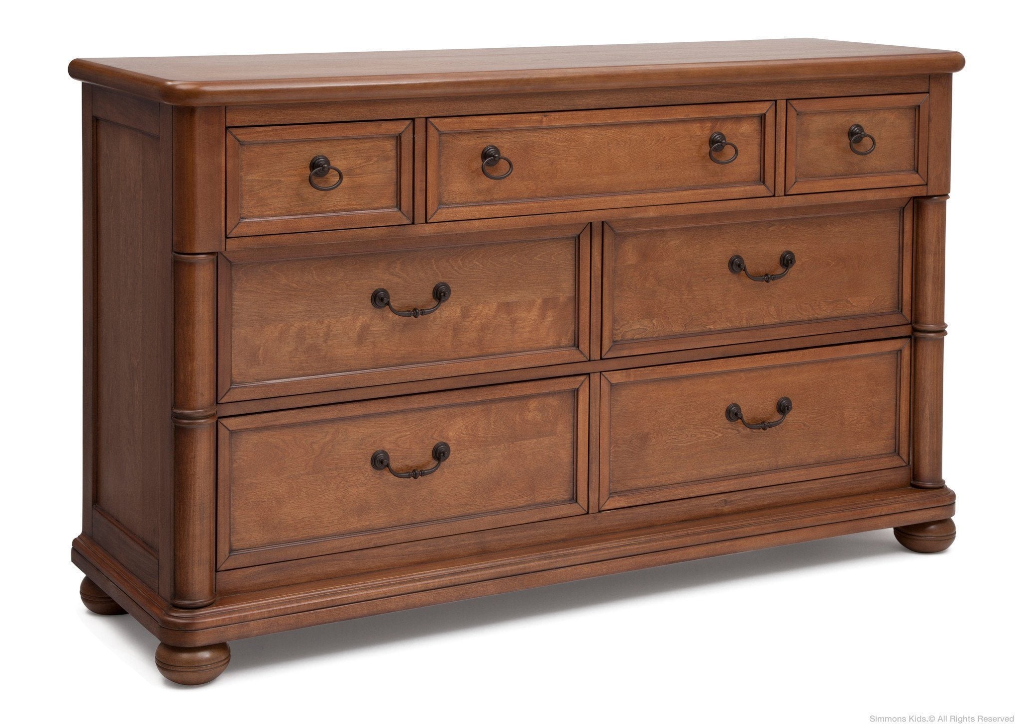 Hanover Park Double Dresser - 6-Drawer Solid Wood Bedroom Dresser for Storage & Organization | Perfect for Master Bedroom, Guest Room & Closet