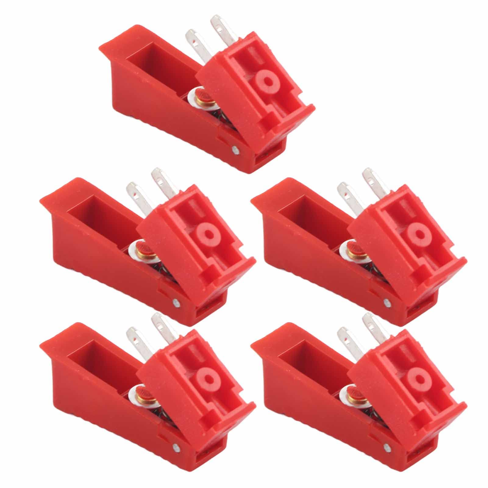 5 Pcs High Sensitivity MIG Welder Torch Switch - Compatible with Binzel 15AK/24KD/36KD MIG Welding Guns - Perfect for Industrial Welding, Metal Fabrication & DIY Repair Projects