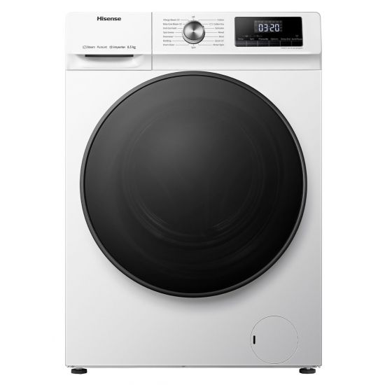 Hisense 8.5kg Front Load Washing Machine HWFY8514 - Energy Efficient, Quiet Operation for Apartments & Small Homes