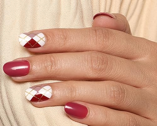 Maroon & White