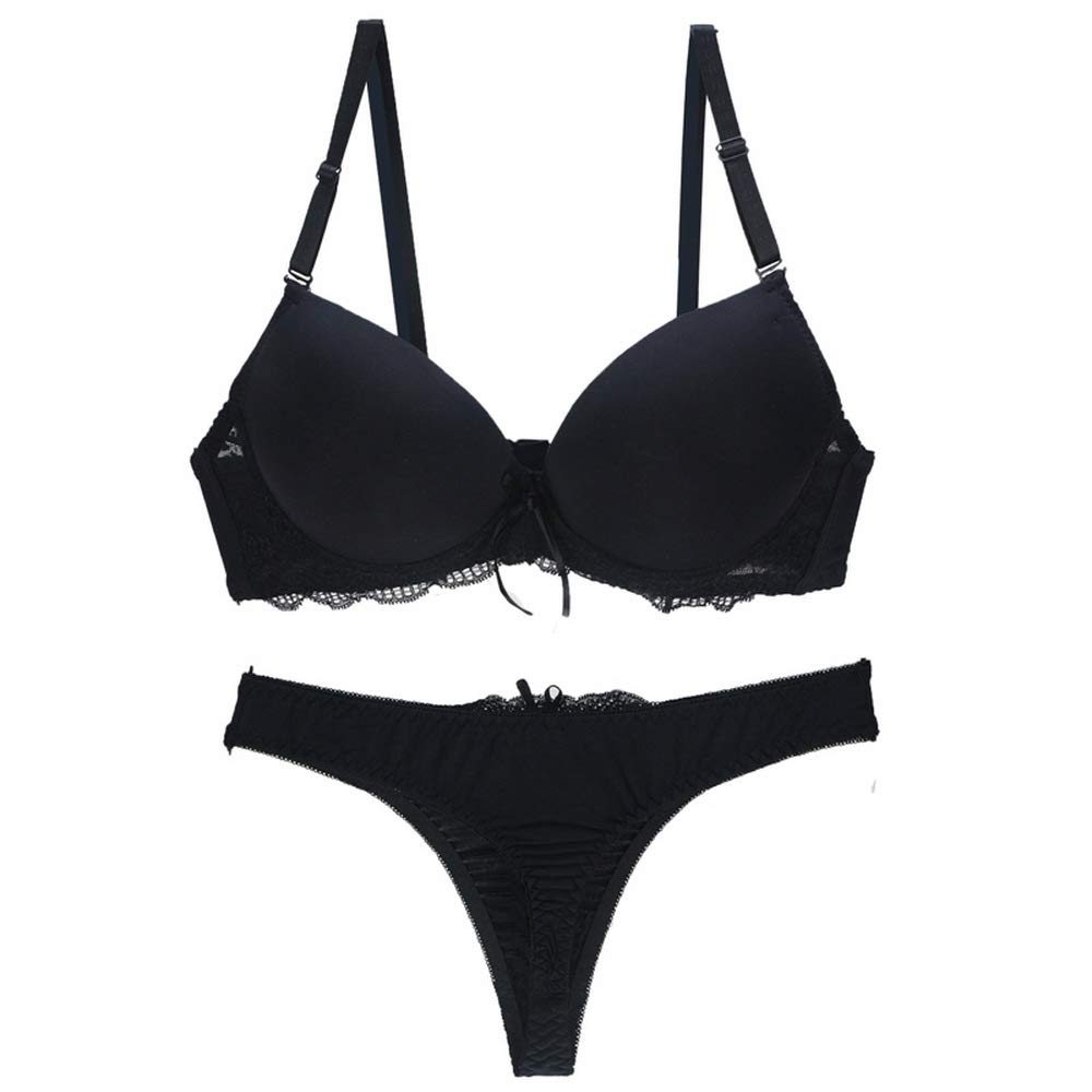 Swbreety Women's Plus Size Lace Push Up Bra and Panty Set - Underwire Padded Lingerie for Comfort & Support | Perfect for Date Night, Special Occasions & Everyday Wear