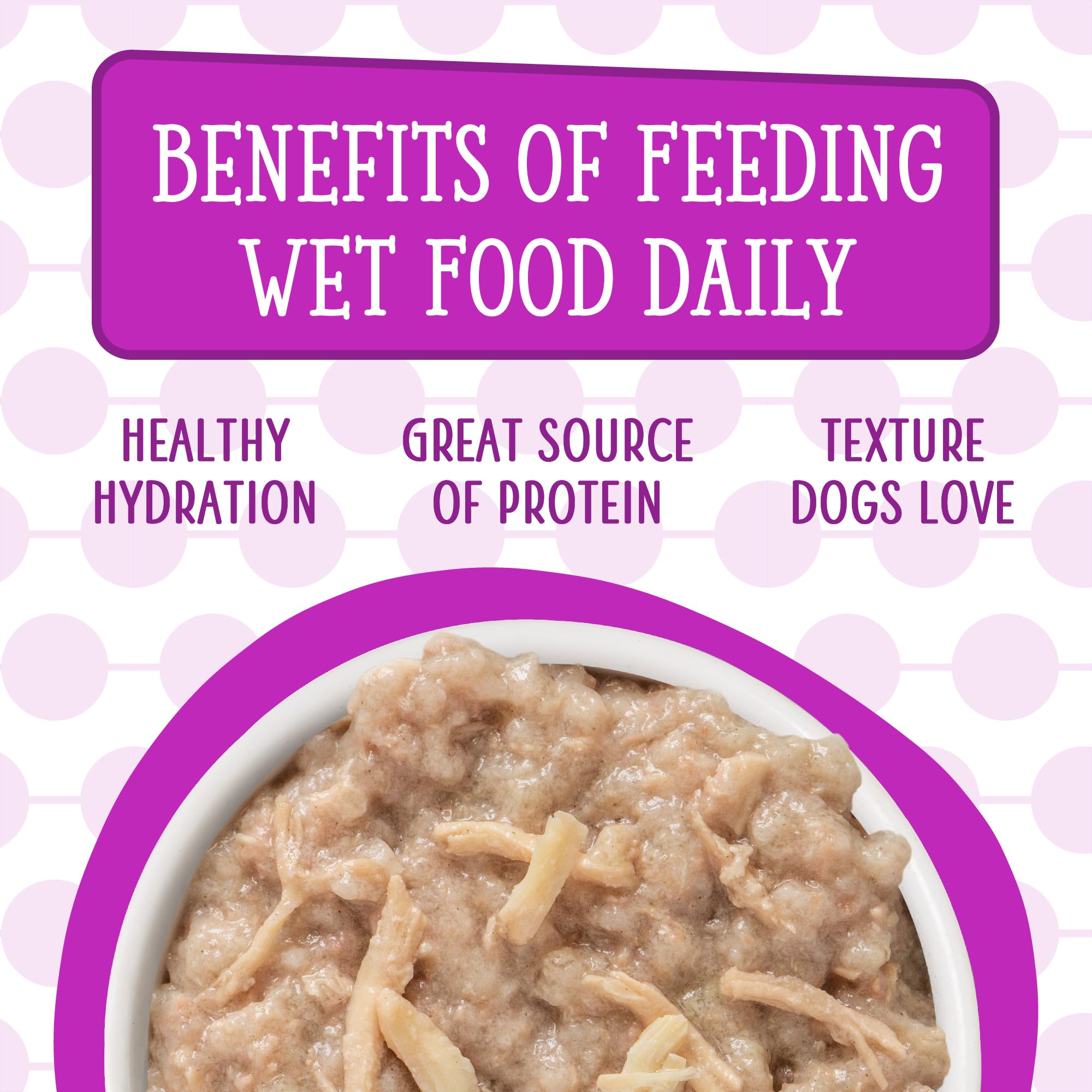 Weruva Dogs in The Kitchen Variety Pack - Pooch Pouch Party! Wet Dog Food for Small & Medium Breeds, 2.8Oz Pouches (Pack of 12) - Perfect for Travel, Training Treats & On-The-Go Meals