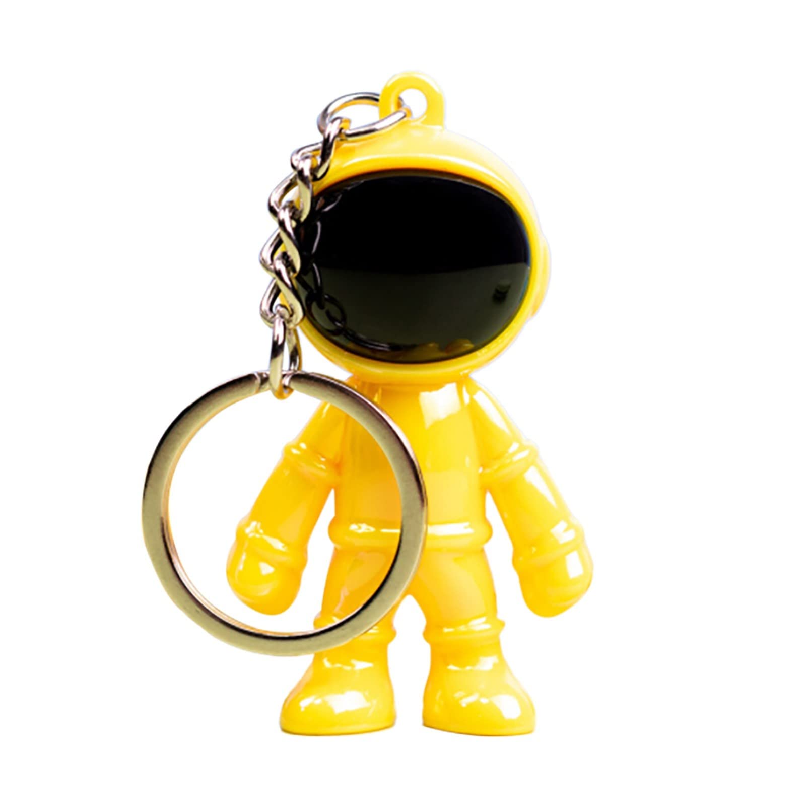 Space Astronaut Keychain - Durable Metal Keyring for Bags, Purses & Car Keys - Unique Gift for Kids & Adults - Perfect for Cosplay, Space Enthusiasts & Sci-Fi Fans (One Size)