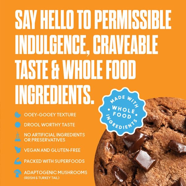 T.oto Foods Peanut Butter Chocolate Chip Cookies - 2.5 oz (Pack of 10) | Bulk Snacks for Office, School & Travel | Delicious Homemade-Style Treats