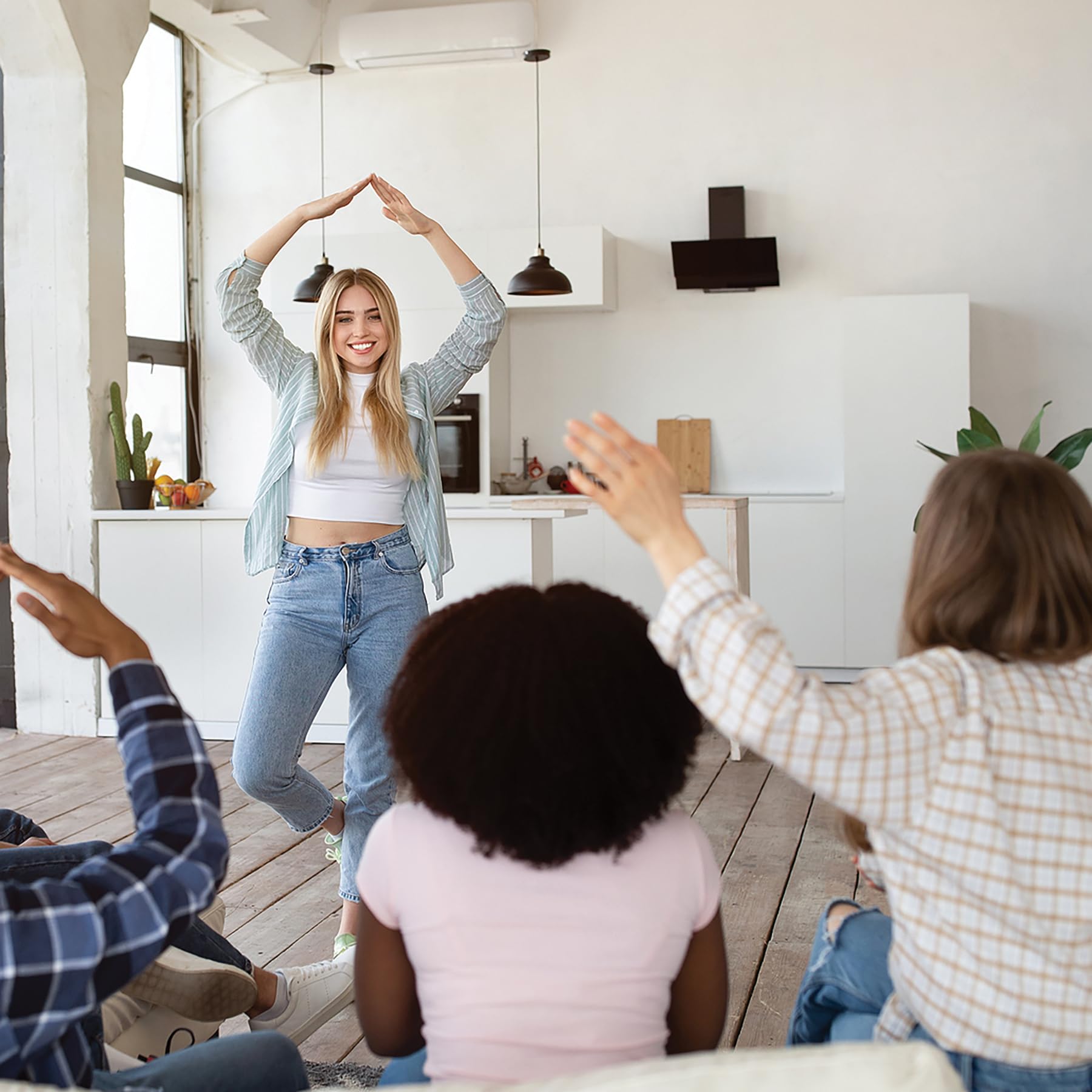 Outset Media Party Charades Game - Family Board Game with 500 Cards & Timer - Fun Group Game Night Activity for Adults & Kids Ages 10+ - Perfect for Birthday Parties, Family Gatherings & Holiday Celebrations - Amazon Exclusive