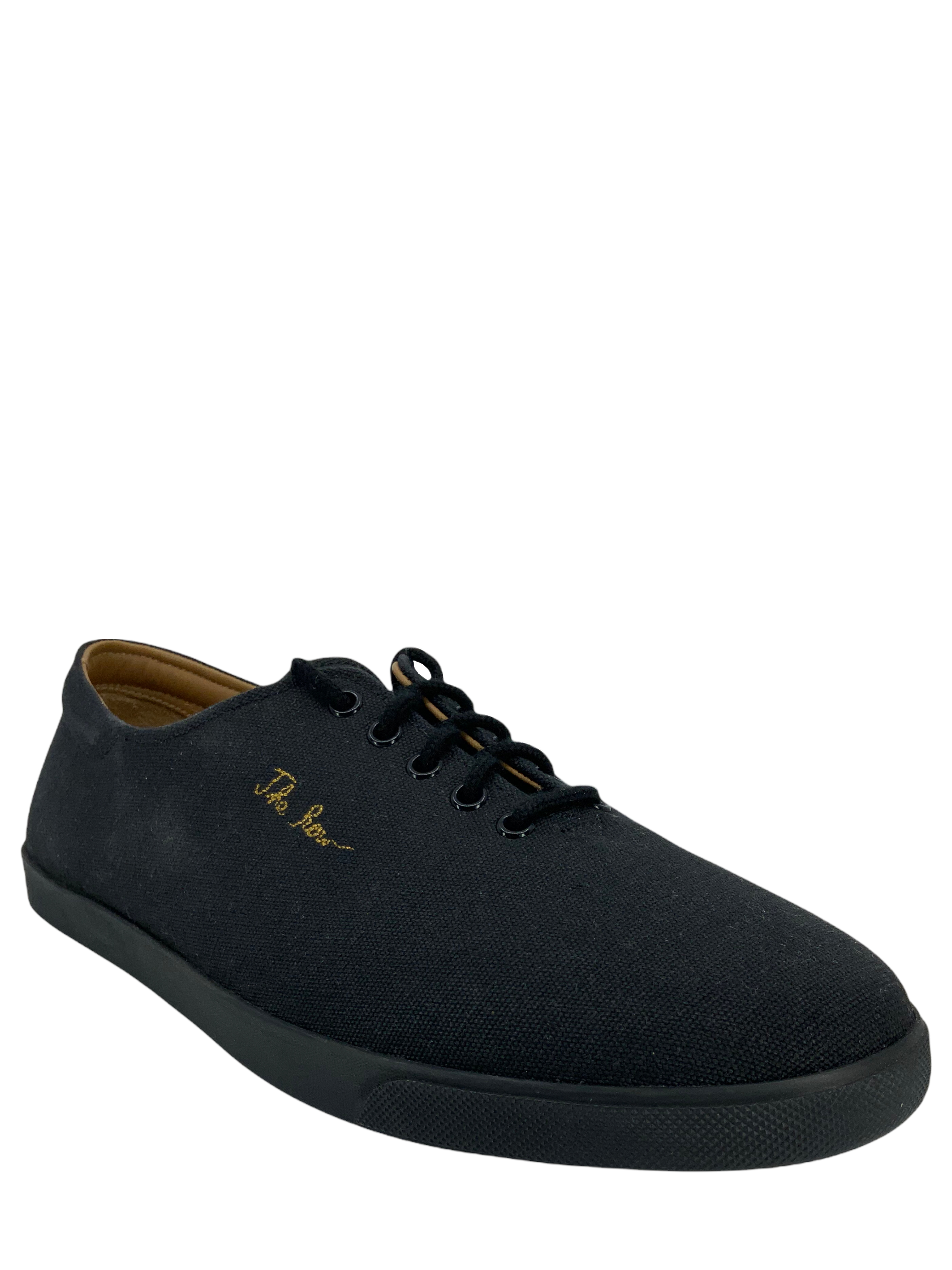 The Row Dean Canvas Low Top Sneakers - Women's Size 7 US | Casual White Sneakers for Everyday Wear | Perfect for Street Style, Work & Weekend Outfits