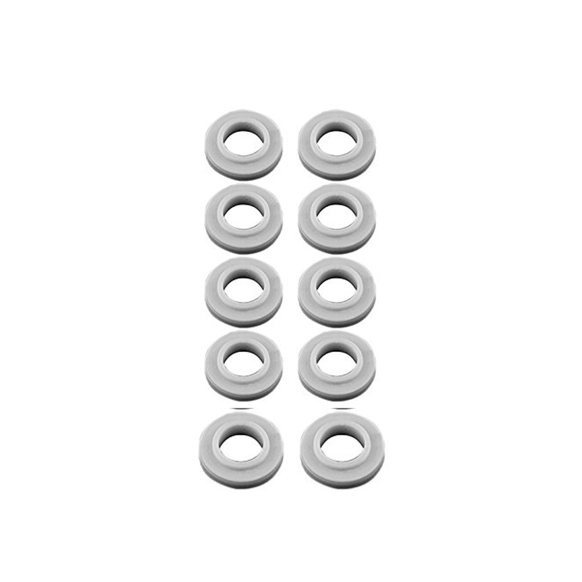 10-Pack Nylon Washers for SO-239 Connectors - RF Coaxial Cable Insulating Spacers - Perfect for Ham Radio, CB Radio & Antenna Installations