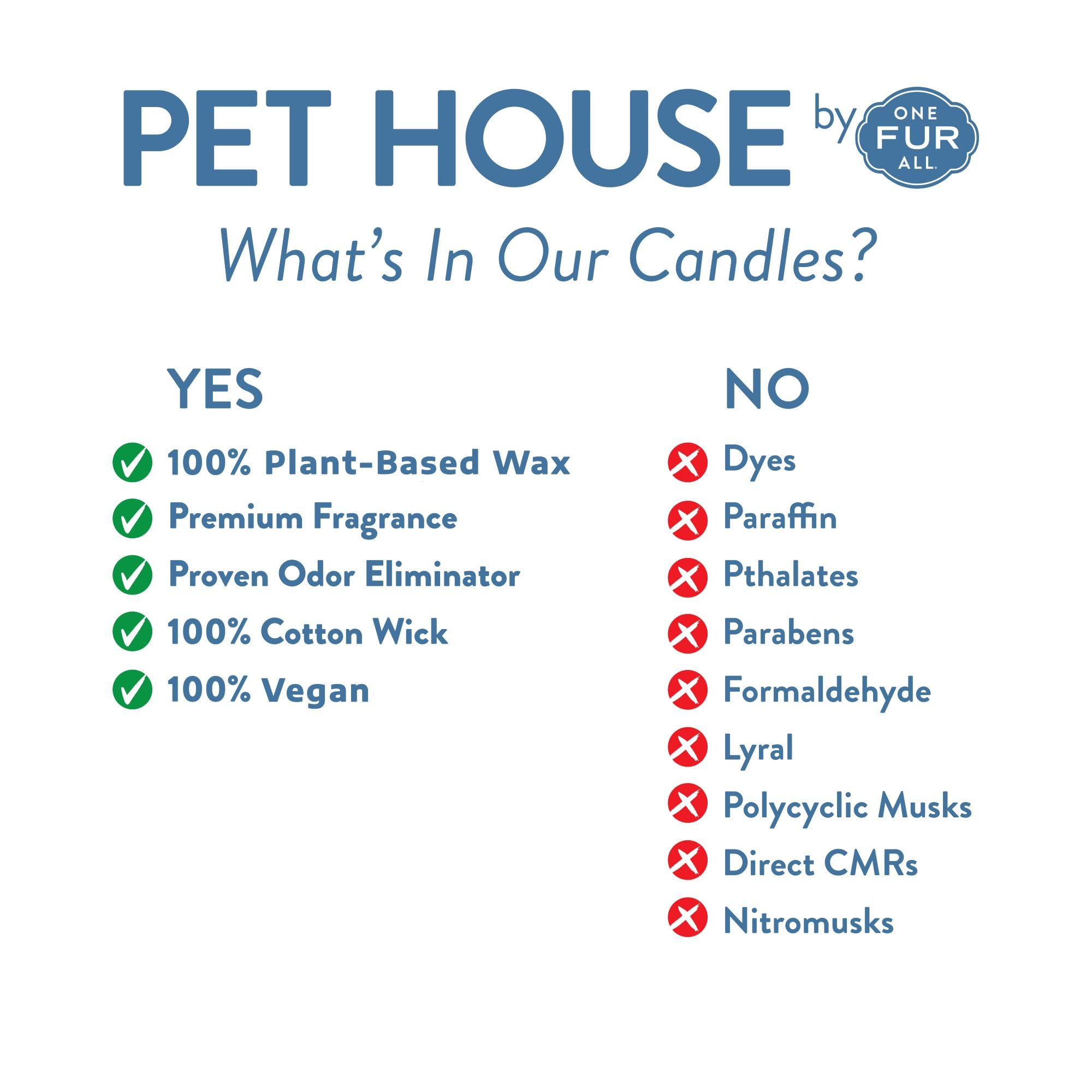 9oz Plant-Based Scented Soy Candle for Pets | Clean Burning, Long-Lasting Pumpkin Scent | Eliminates Pet Odors | Perfect for Home, Living Room & Bedroom