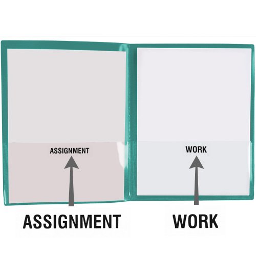 StoreSMART Plastic Archival Folders - 36 Pack (6 Colors, 6 Each) - Metallic Hanging File Folders for Office & Home Organization - Made in USA - Ideal for Filing Cabinets, Document Storage & School Projects