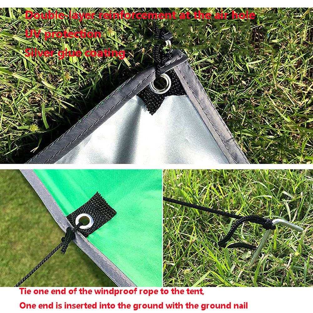 Waterproof Hammock Rain Fly Tent Tarp - Portable Camping Shelter & Sunshade for Outdoor Adventures, Backpacking, Hiking, and Snow Camping - Perfect for Hammock Protection, Pergola Canopy, and Beach Sun Shelter