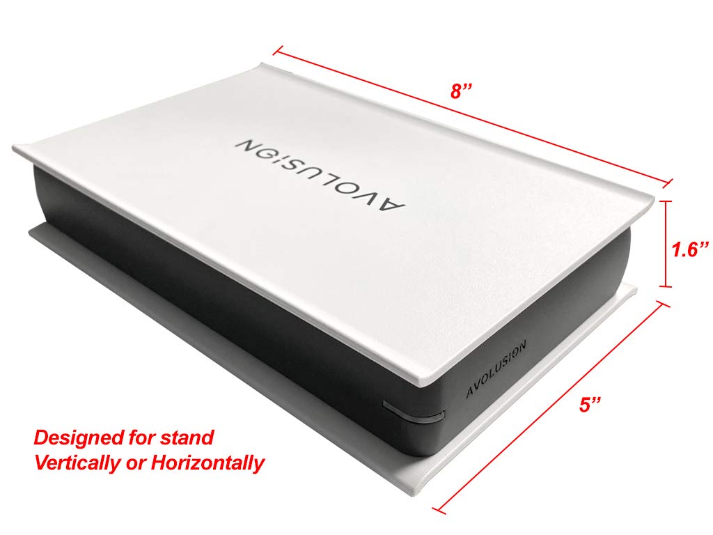 Avolusion PRO-5X Series 12TB USB 3.0 External Hard Drive for Xbox One Original/S/X - White (Renewed) - Expand Storage for Games, Movies & Media Files - Perfect for Gaming, Entertainment & Data Backup