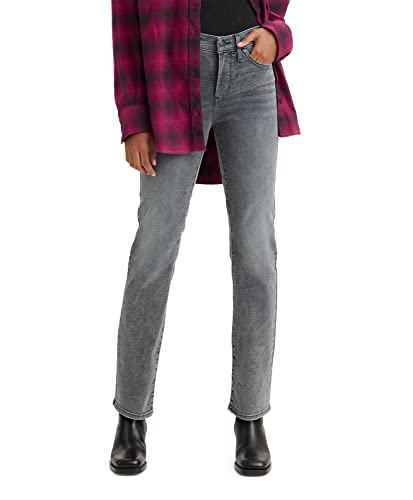 Levi's Women's 314 Shaping Straight Jeans - High Waist Slim Fit Stretch Denim Pants for Everyday Wear & Office Outfits