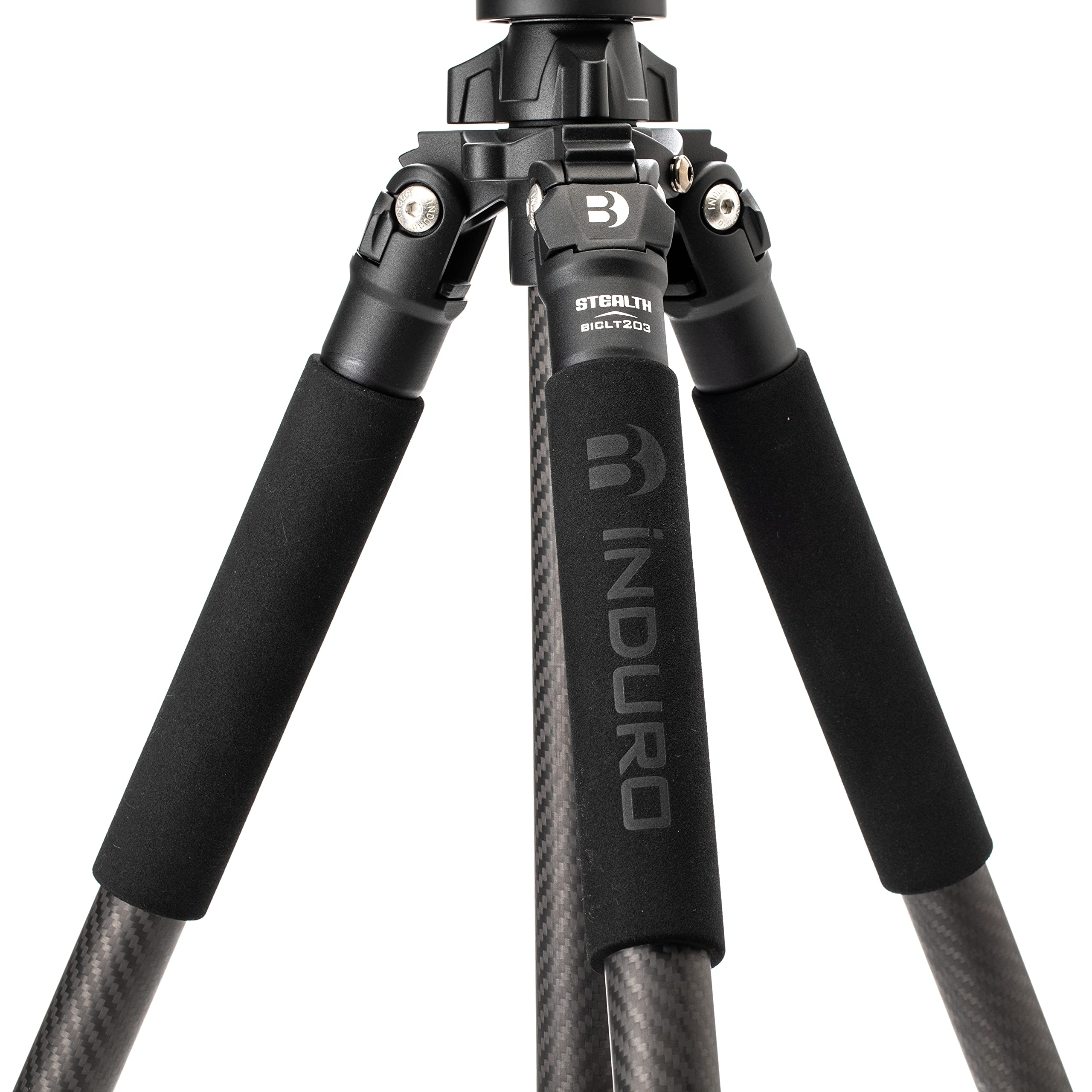 Benro Induro Classic Carbon Fiber Tripod - 2 Series Legs, 3 Sections with Twist Locks | Lightweight Travel Tripod for DSLR Cameras | Perfect for Outdoor Photography, Hiking & Travel Adventures (BICLT203)