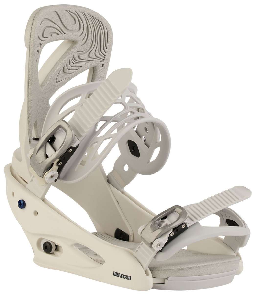 Burton Women's Scribe Snowboard Bindings 2024 - Lightweight & Responsive for All-Mountain Riding - Perfect for Freestyle and Powder Adventures