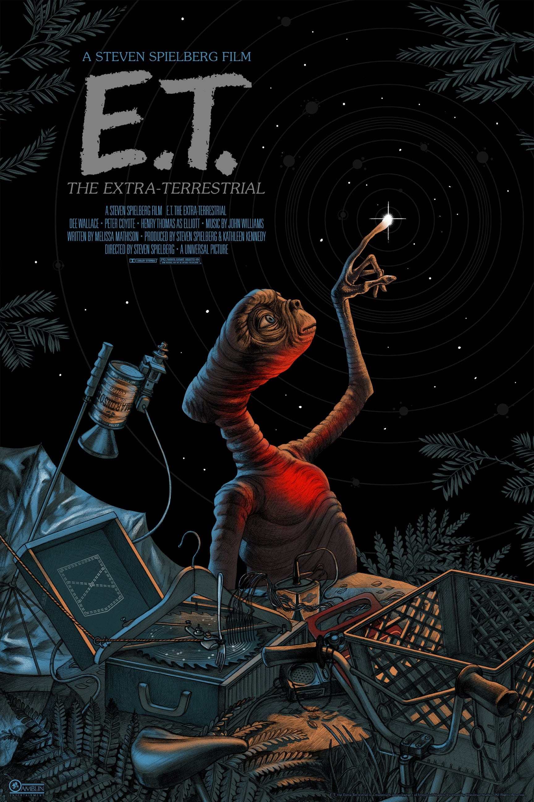 E.T. the Extra-Terrestrial Movie - Classic 1982 Sci-Fi Film by Steven Spielberg - Perfect for Family Movie Nights & Sci-Fi Enthusiasts