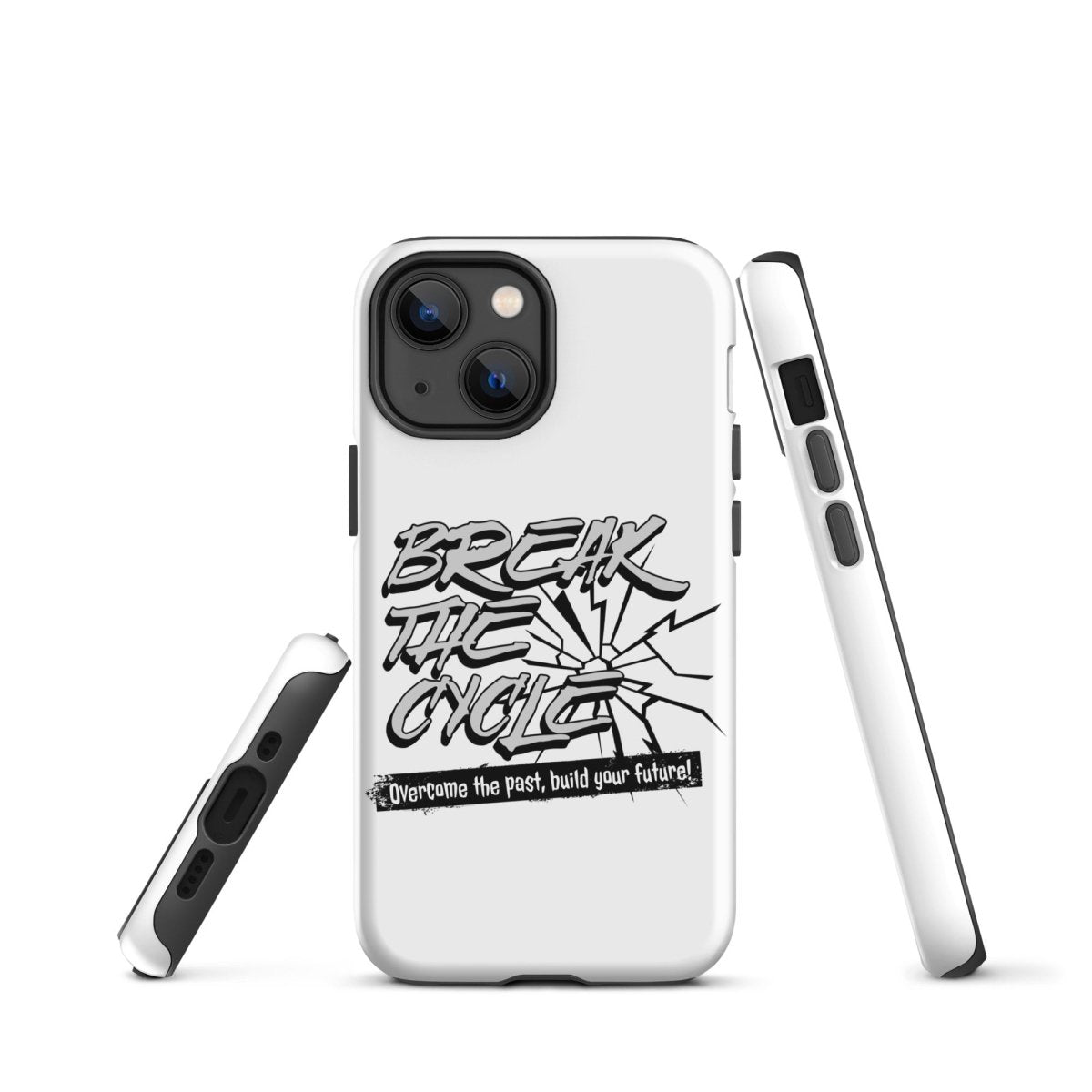 Break the Cycle iPhone Tough Case - Shockproof & Durable Phone Cover for iPhone [Models] - Perfect for Outdoor Adventures, Work & Daily Protection