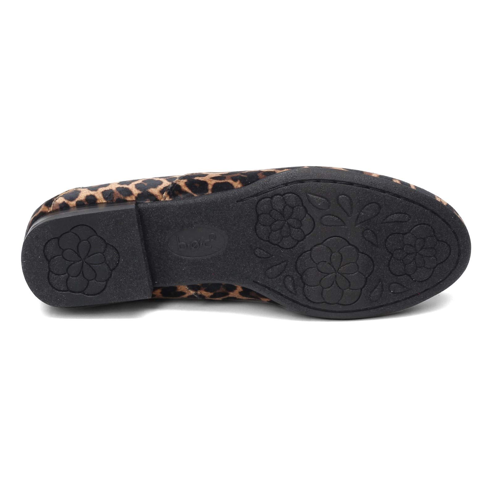 B.O.C. Women's Suree Animal Print Slip-On Loafers - Tan Size 8 Medium (B,M) | Comfortable Casual Shoes for Work, Travel & Everyday Wear