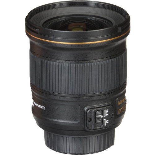 Nikon AF-S NIKKOR 24mm f/1.8G ED Wide-Angle Prime Lens for DSLR Cameras - Perfect for Landscape, Architecture & Low-Light Photography