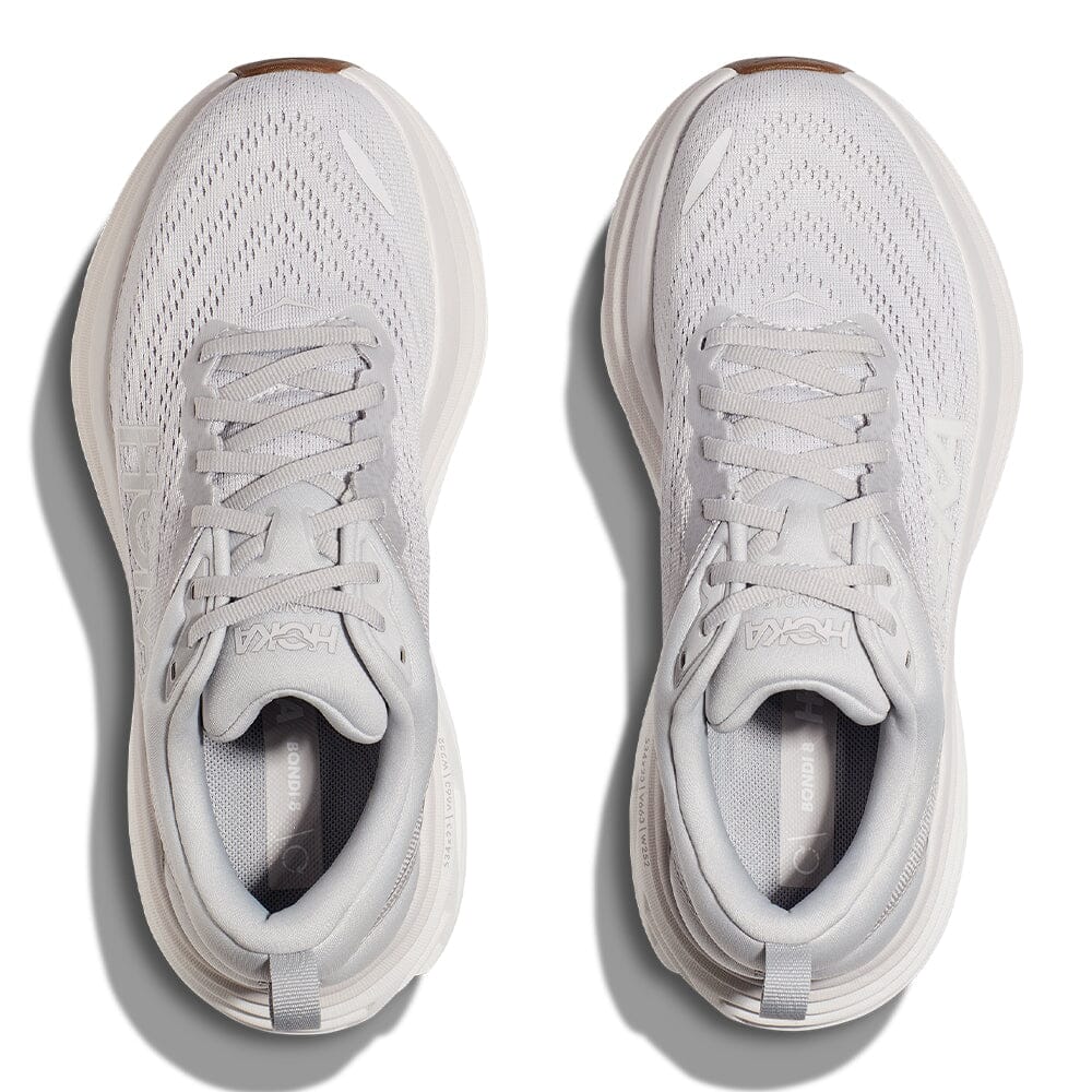 Hoka Men's Bondi 8 Running Shoes - Lightweight Cushioned Sneakers for Marathon, Jogging & Walking - Breathable Mesh Upper with Maximum Support & Comfort