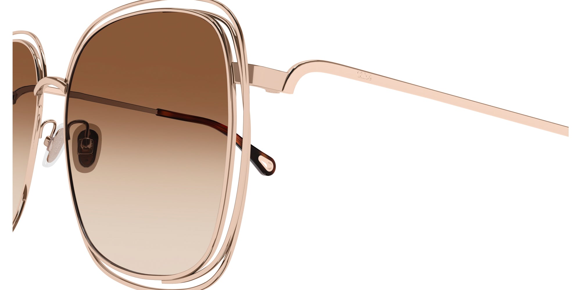 Chloe CH0077SK Women's Fashion Sunglasses - UV Protection, Stylish & Lightweight for Outdoor Activities, Travel & Beach