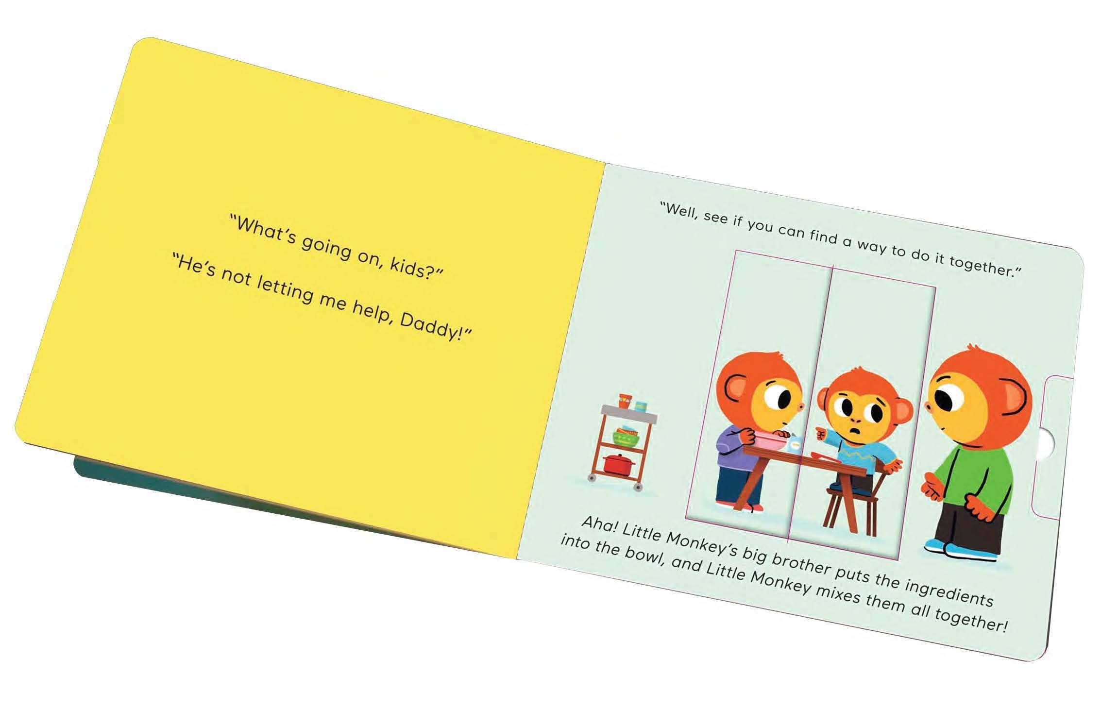 Interactive Pull and Play Books for Kids - Brothers and Sisters Theme | Fun Early Learning Activity for Sibling Bonding & Family Time | Perfect for Toddlers Ages 1-3