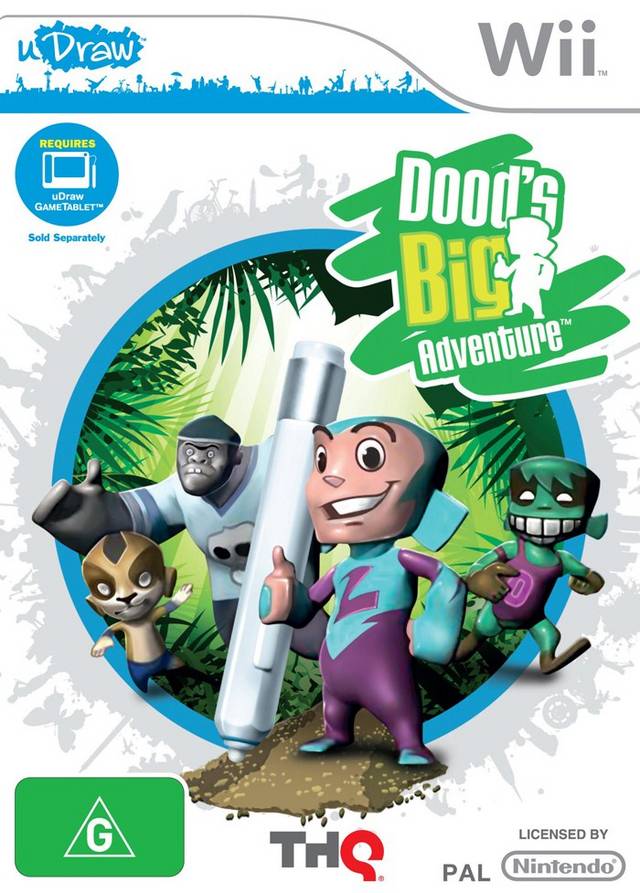 Dood's Big Adventure - Nintendo Wii Game (PAL Version) - Fun Family Game for Kids & Adults - Perfect for Parties & Game Nights