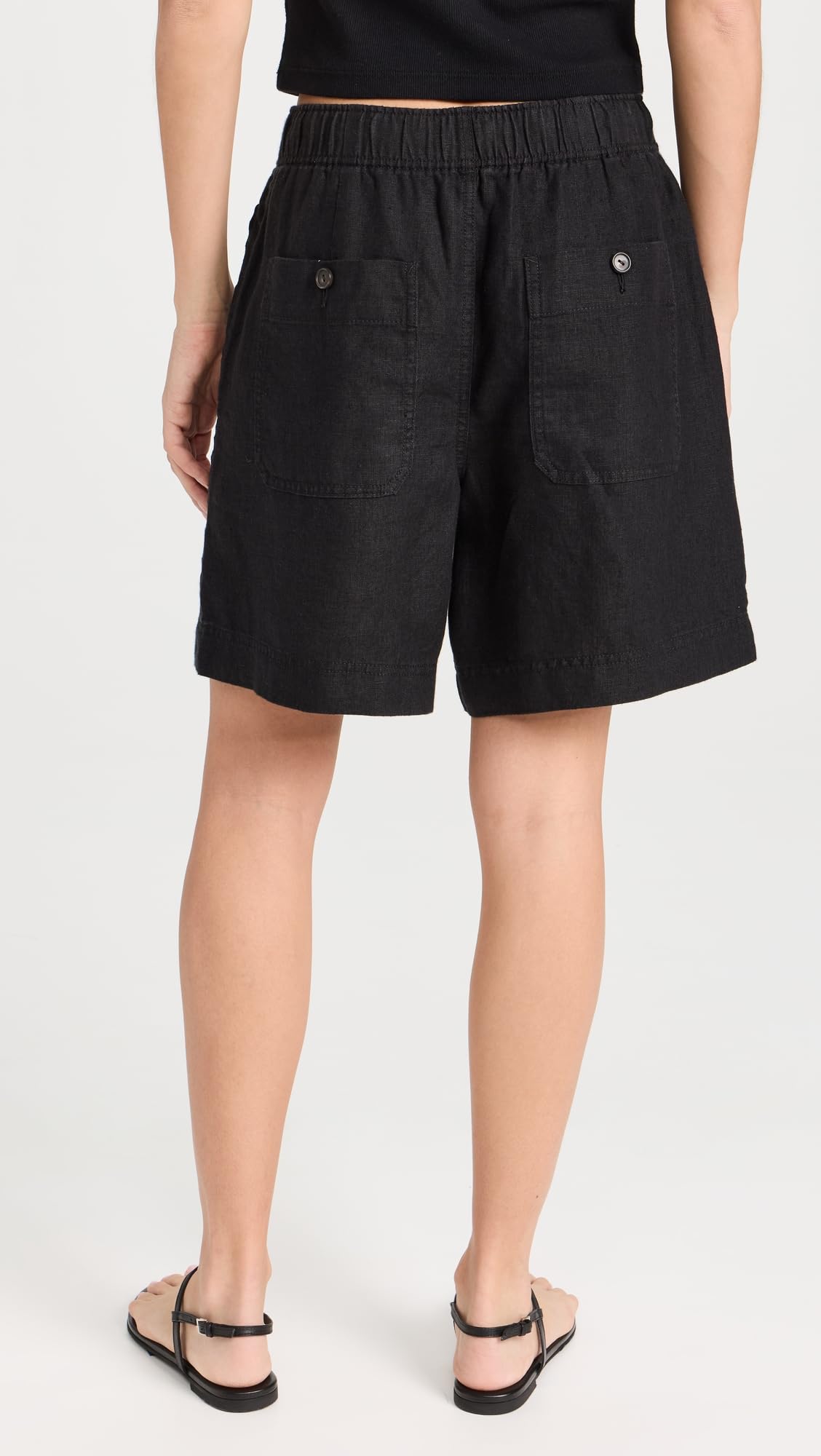 Vince Women's Hemp Pull-On Shorts - Comfortable Casual Summer Shorts for Women | Perfect for Beach, Travel & Everyday Wear