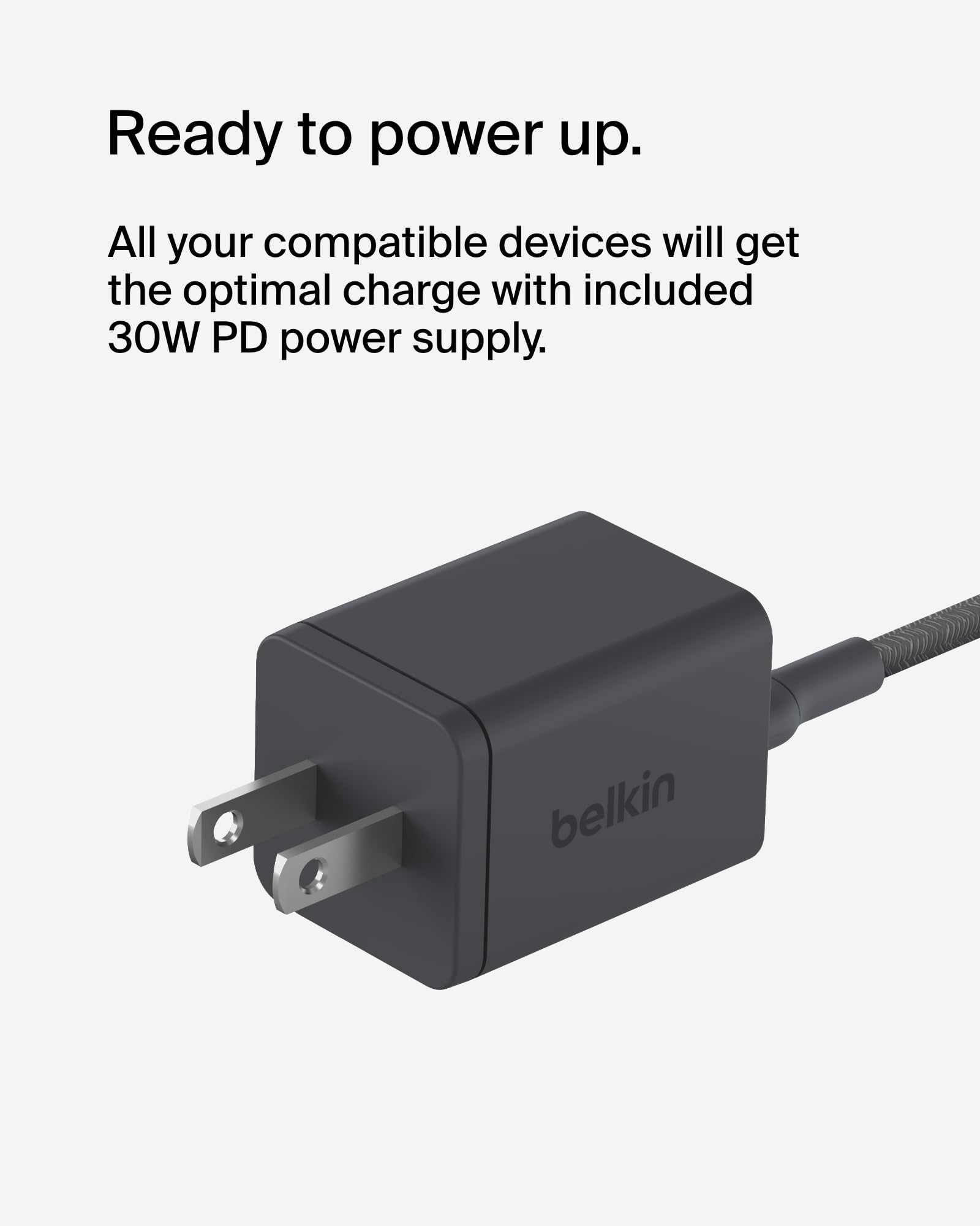 Belkin 2-in-1 MagSafe Wireless Charging Dock 15W Fast Charger for iPhone 16/15/14/13 Series & AirPods | Magsafe Compatible Devices | Includes Power Adapter (Black) - Perfect for Bedside, Office & Travel Charging