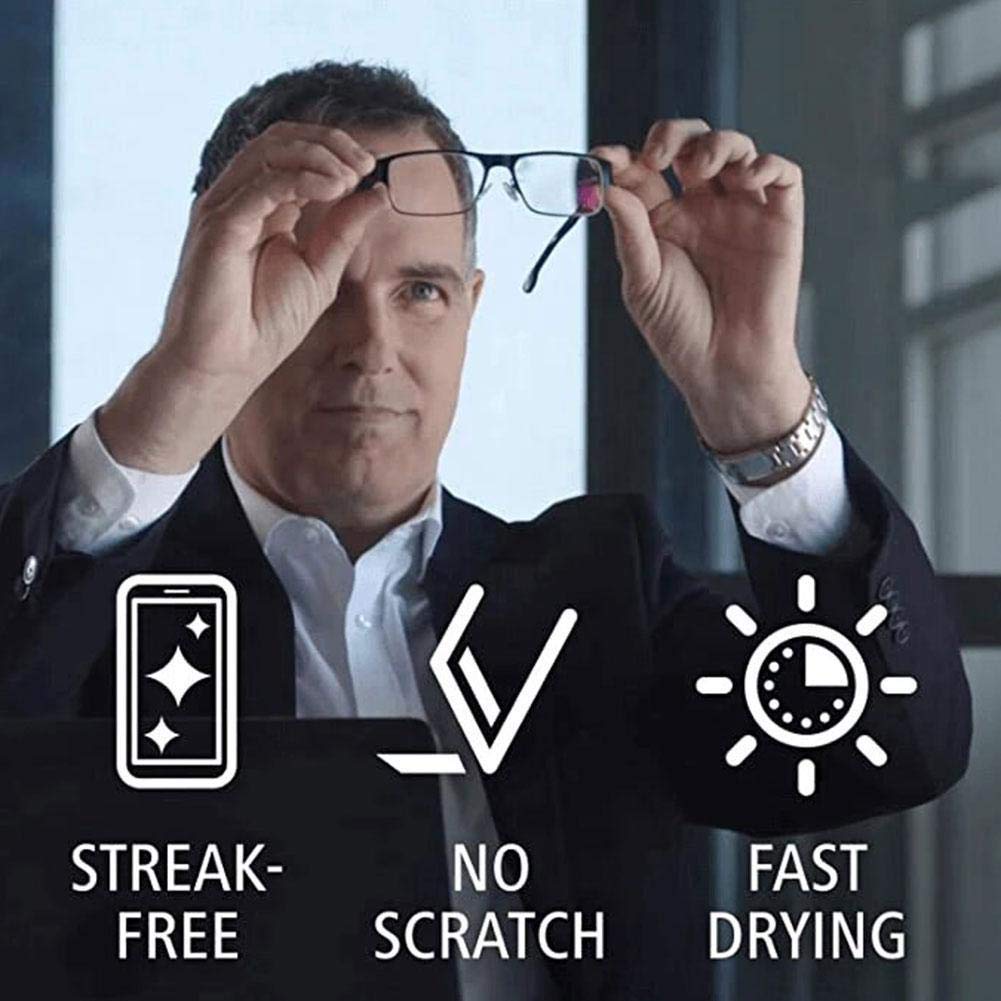 Madames Nano Anti-Fog Glasses Cloth - 1 Pack Premium Lens Cleaning Cloth for Glasses, Sunglasses & Goggles - Perfect for Driving, Skiing & Outdoor Activities