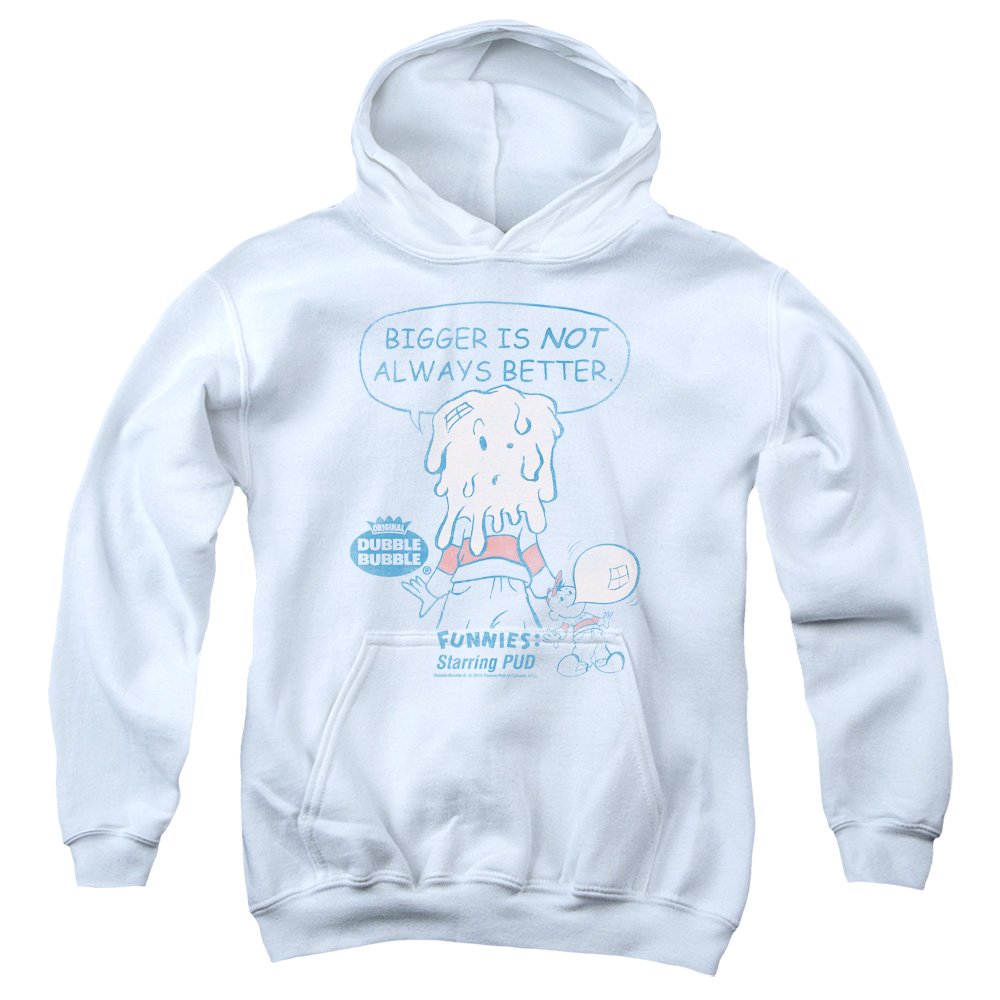Dubble Bubble Bigger Unisex Youth Pullover Hoodie for Boys & Girls - Cozy Casual Wear for School, Playdates & Everyday Activities