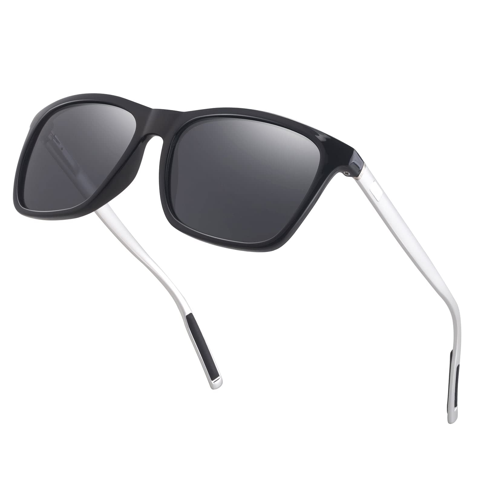 Square Polarized Sunglasses - Aluminum Magnesium Frame for Outdoor Sports