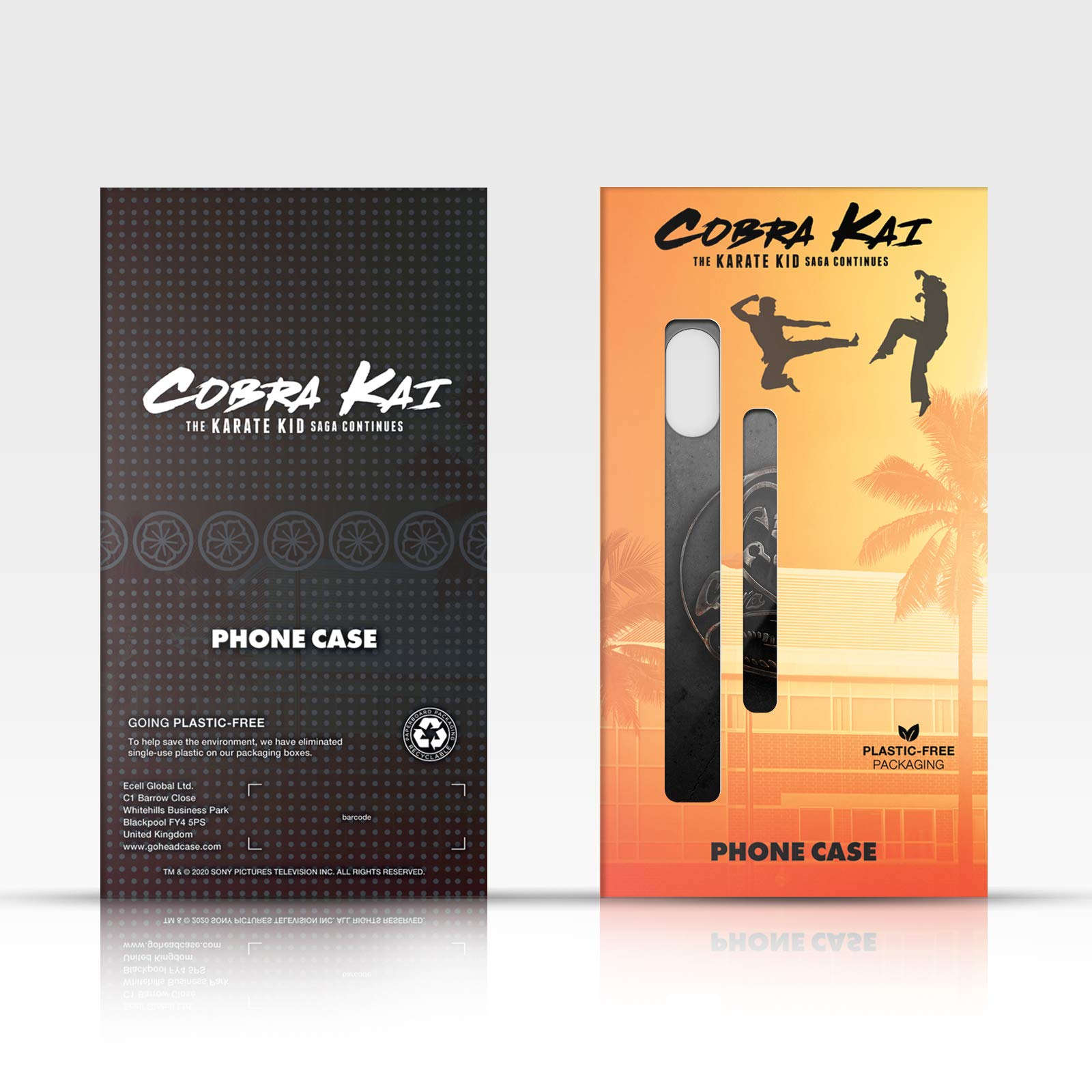 Official Cobra Kai Karate Championship iPhone 13 Pro Max Case - Premium Hybrid Protective Cover for Apple iPhone 13 Pro Max - Perfect for Martial Arts Fans, Movie Lovers & Everyday Protection