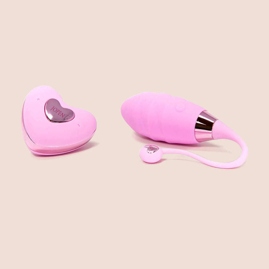Jopen Amour™ Remote Bullet Vibrator - Textured Silicone Egg Massager with Wireless Remote Control for Couples Play & Solo Pleasure - Perfect for Bedroom Fun, Travel & Discreet Stimulation