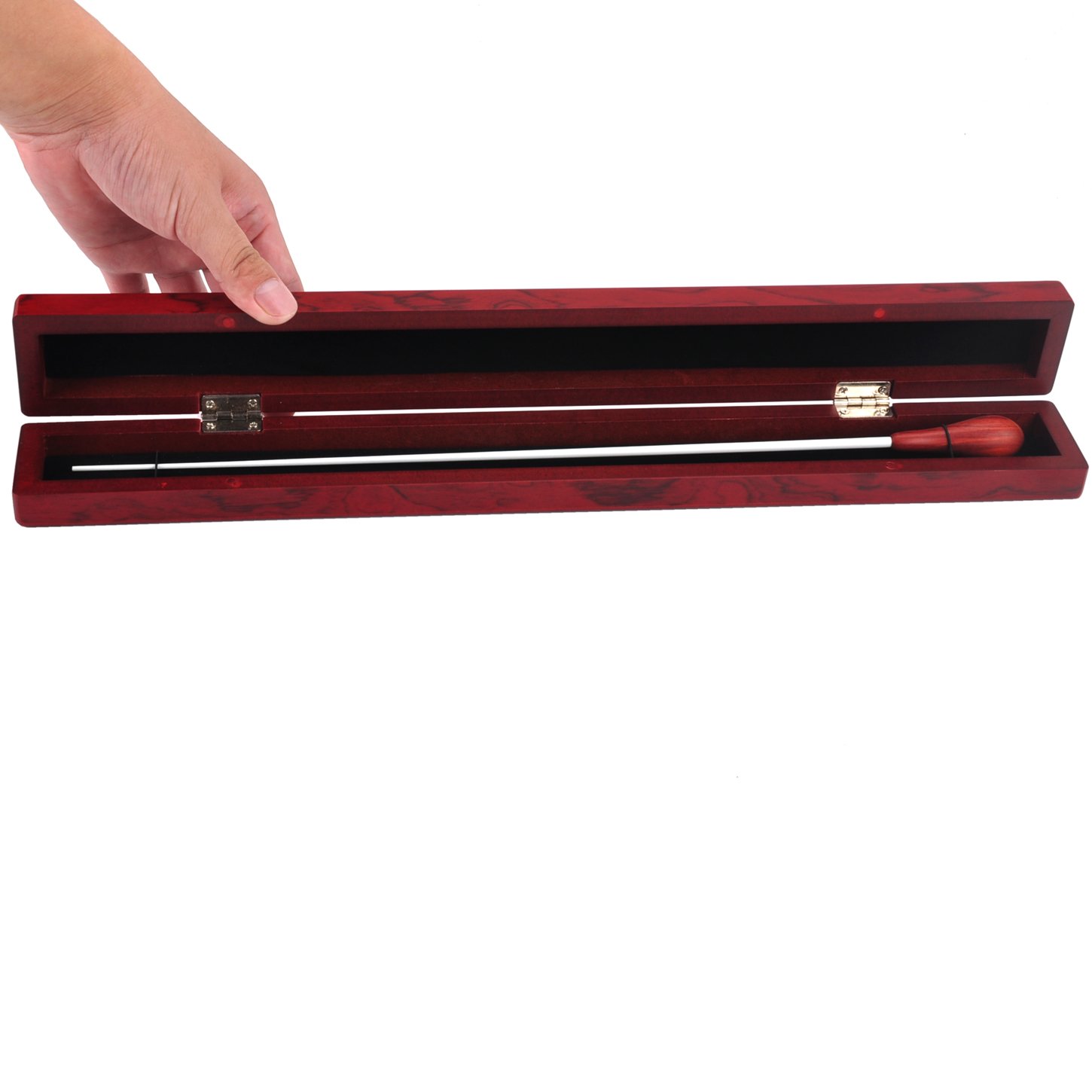 Professional Rosewood Orchestra Conducting Baton with Wooden Gift Box - Perfect for Conductors, Music Teachers & Symphony Performances