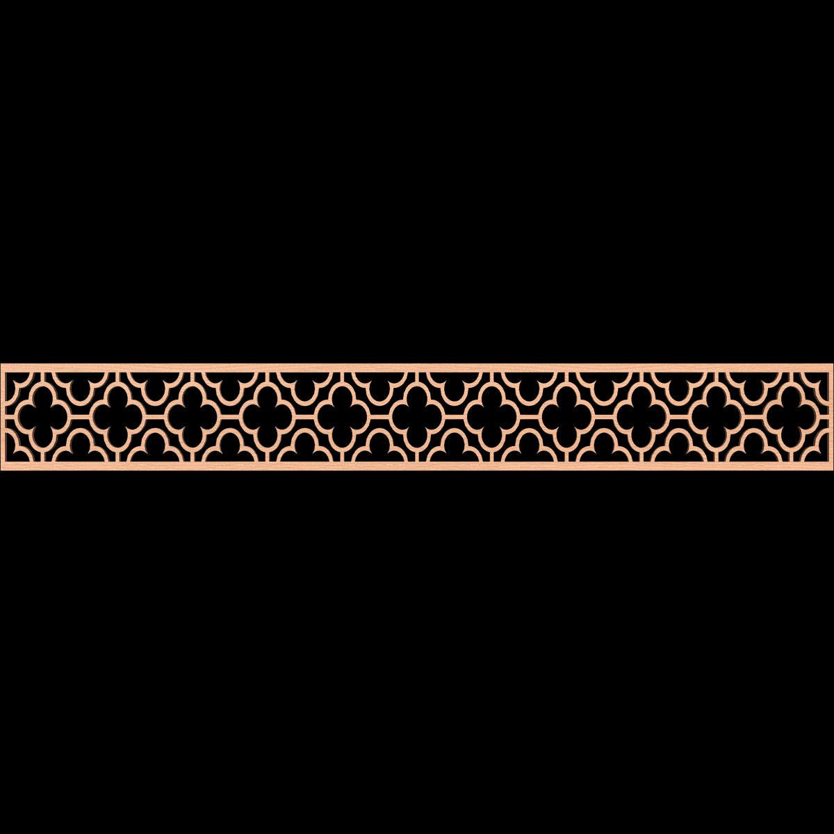 Chicago Fretwork Moulding - Decorative Wood Trim for Home & Furniture | Perfect for Crown Moulding, Wall Paneling and DIY Interior Design Projects