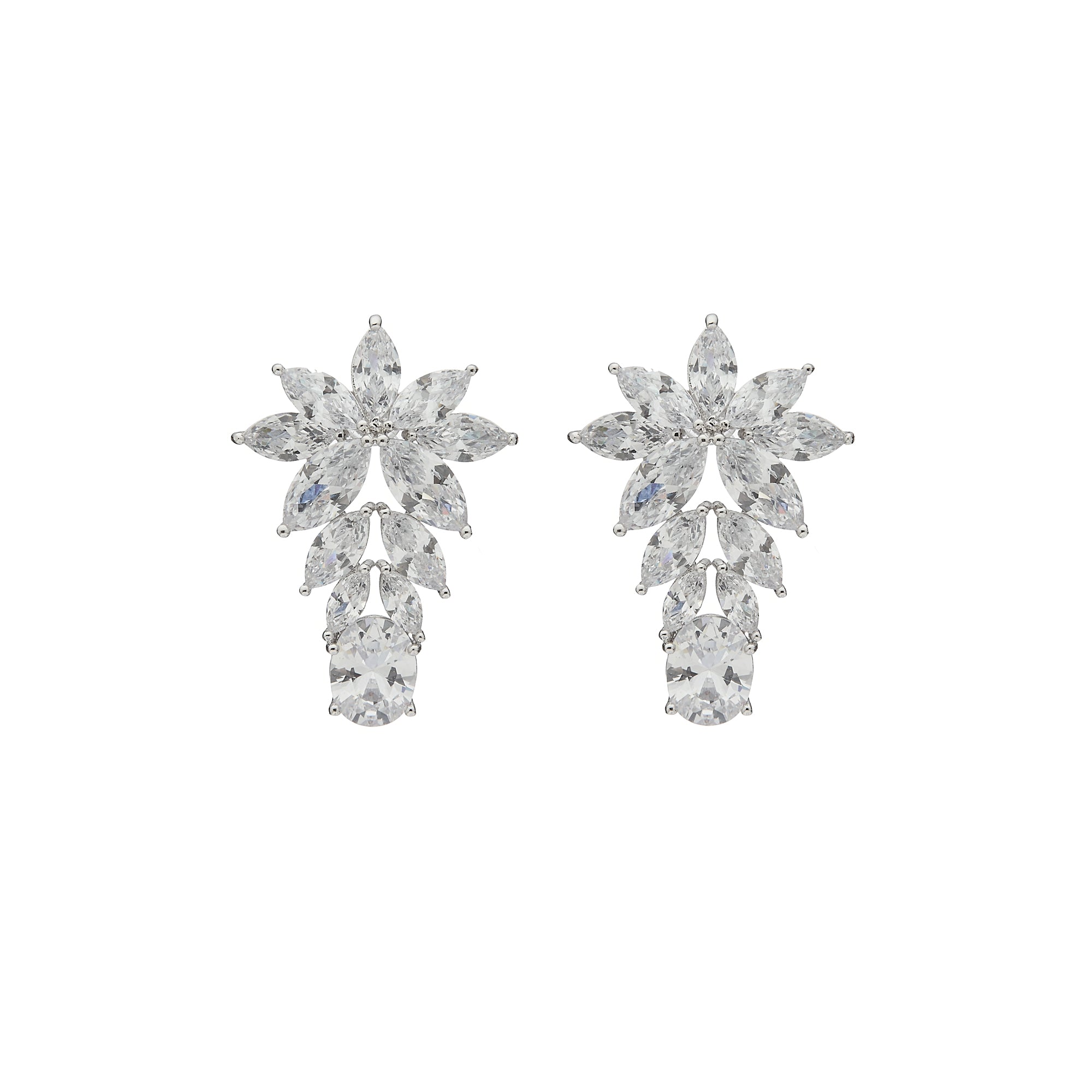 Gina Earrings for Women - Elegant Dangle Drop Earrings for Party, Wedding & Everyday Wear | Hypoallergenic & Lightweight Fashion Jewelry